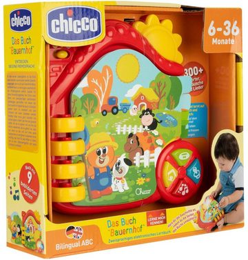 Chicco Lernspielzeug Bauernhof Spielset, Buch (D/GB), Interaktives Buch