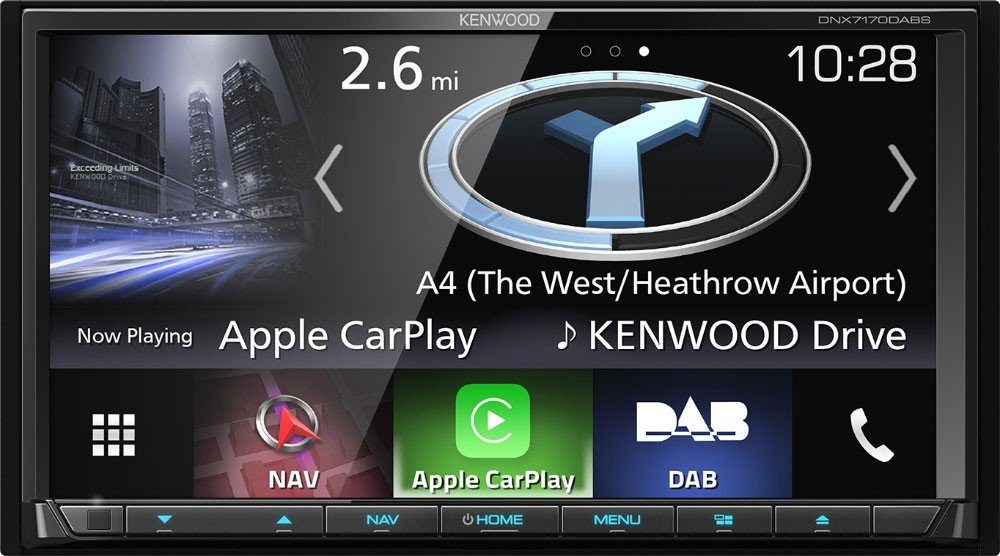 Kenwood Kenwood DNX7170DABS - 2DIN 17,7cm Navigation Bluetooth AndroidAuto  Apple CarPlay DAB+ Autoradio Stereoanlage