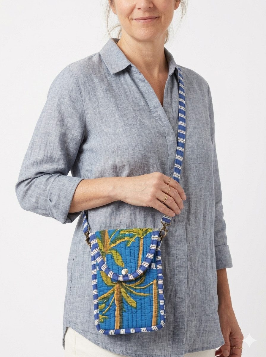 PfauGermany Handytasche Stylish and Trendy Mobile Sling Bag