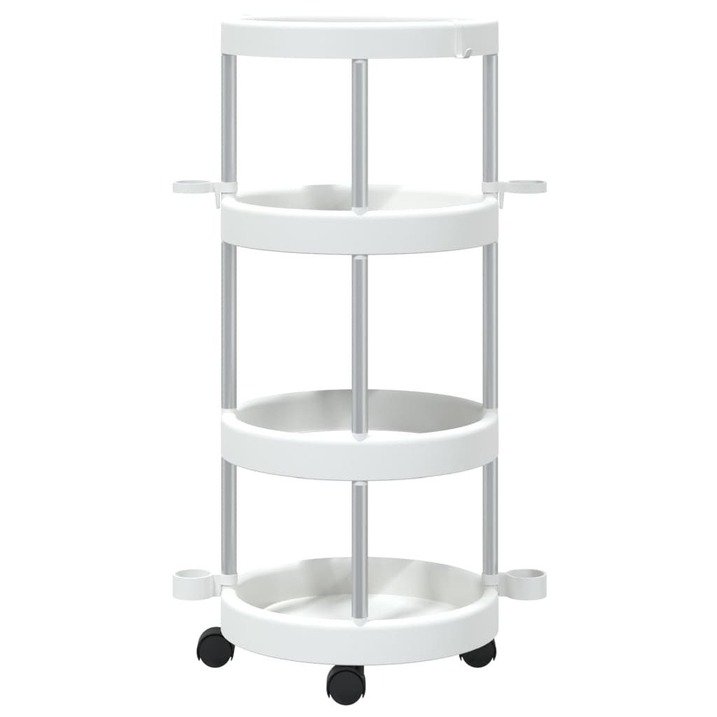 vidaXL Aufbewahrungsbox Reinigungswagen mit Aufbewahrungskorb Aluminium günstig online kaufen