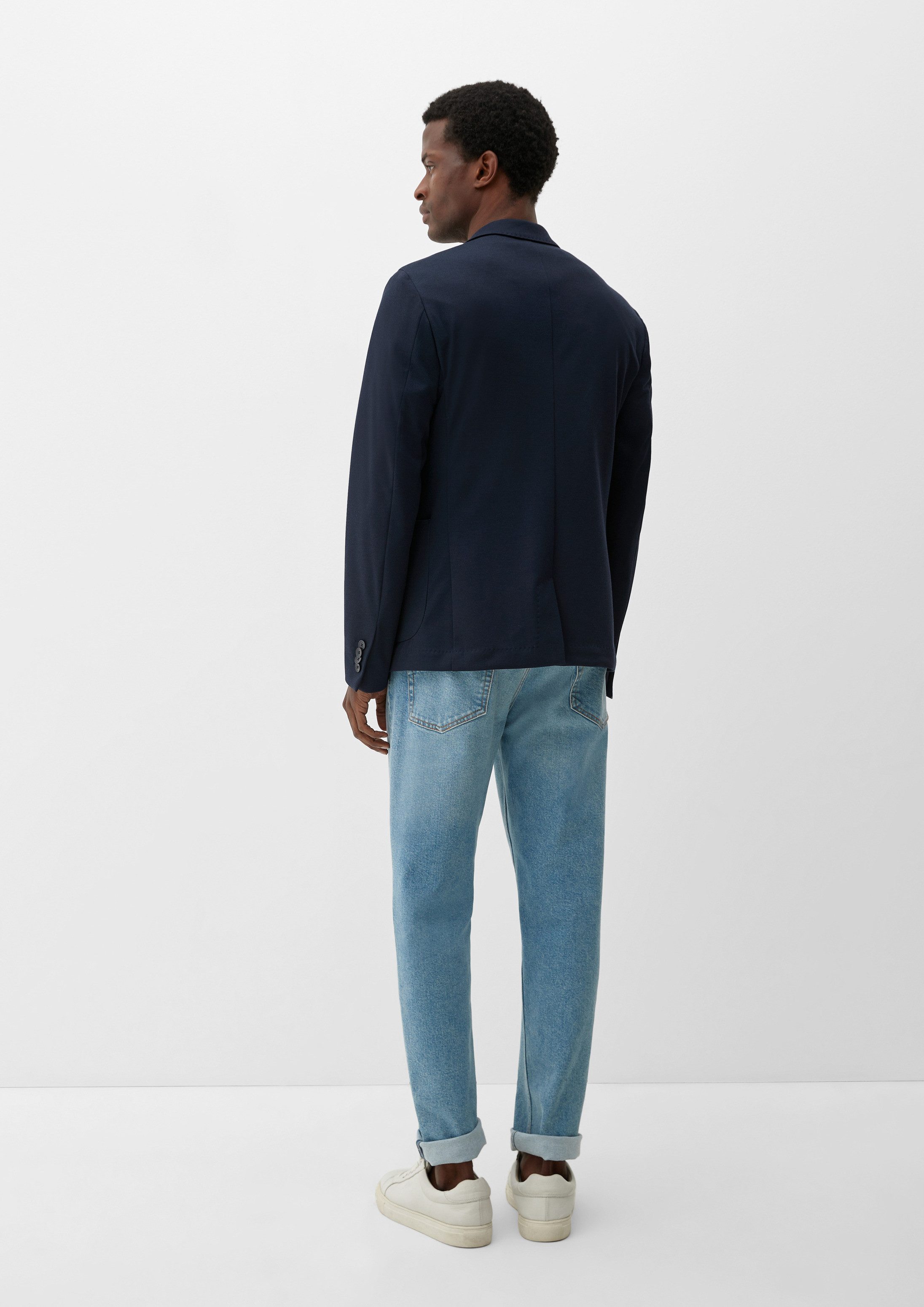 s.Oliver Sakko Indoor-Sakko S.OJOGG Slim: Joggsuit-Sakko aus Stretch-Jersey