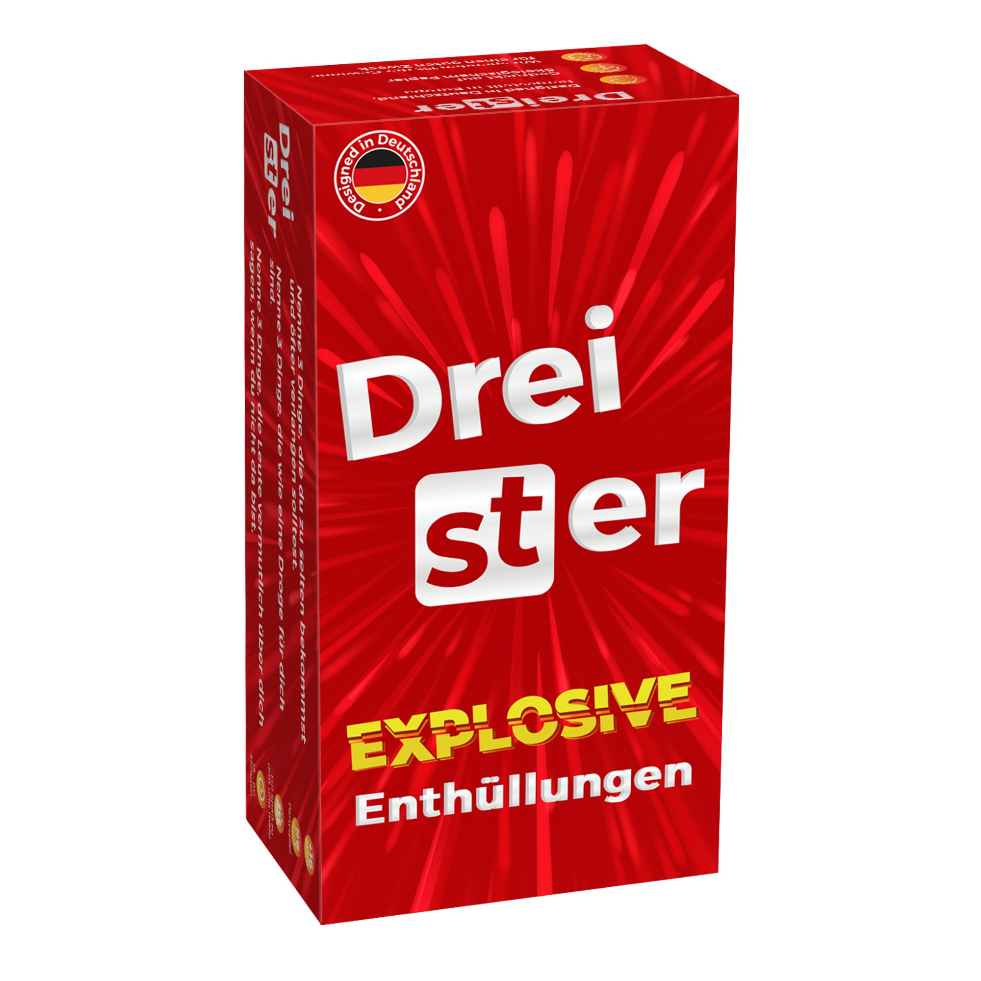 ATM GAMING Spiel Dreister - Das Partyspiel, Partyspiel, 480 Spielkarten für lustigen Spieleabend