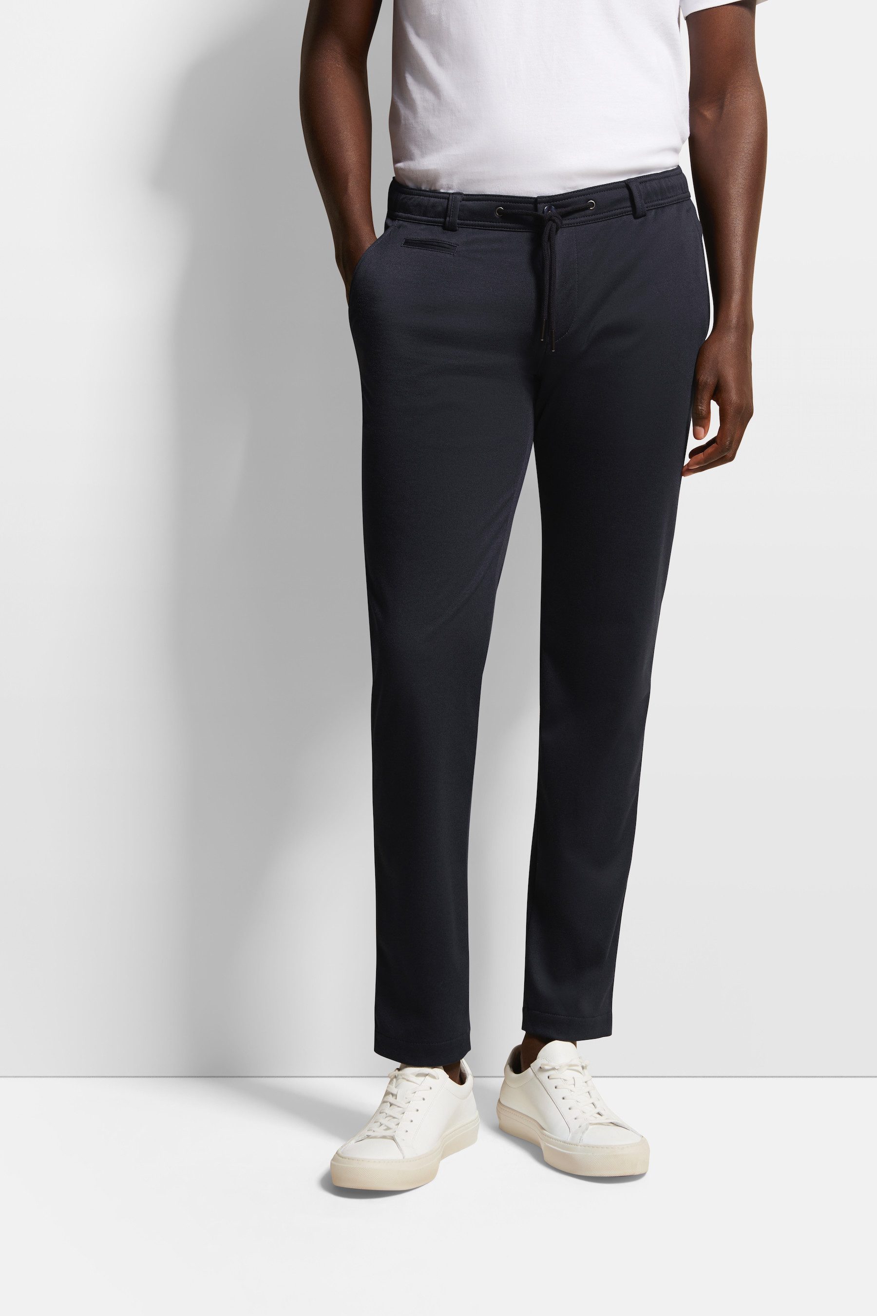 bugatti Chinohose Flexcity-Stretch mit Kordelzug