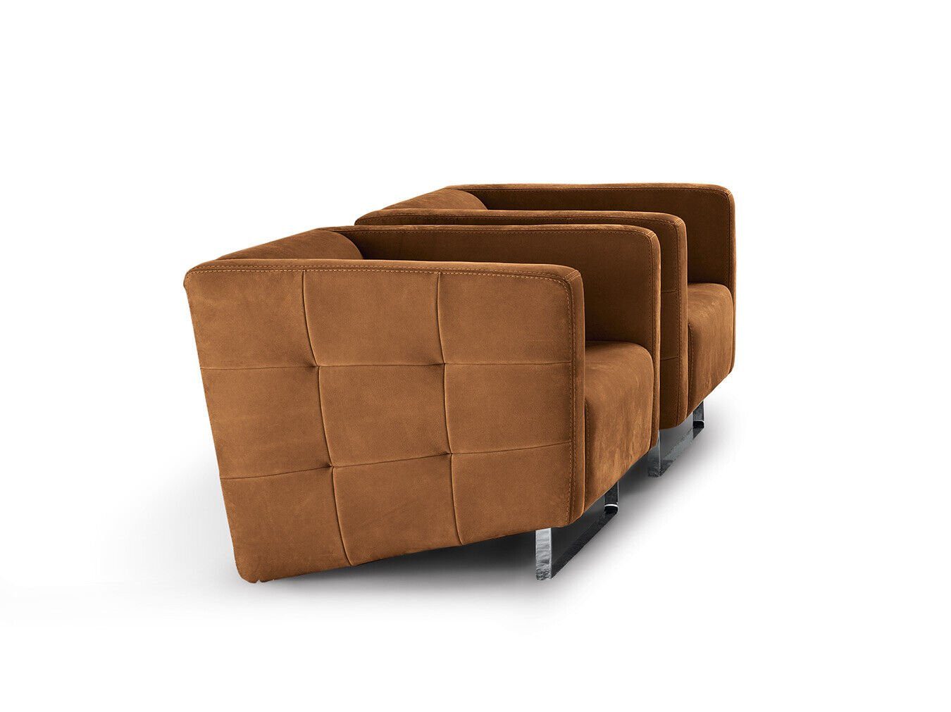 JVmoebel Sessel Luxus Stil (Sessel), Europe Polster Sessel Design in Modern Möbel Italienischer Made Braun
