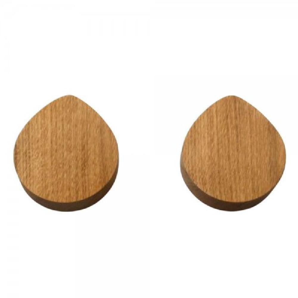 side by side Garderobenhaken Wandhaken OI Eiche (L) (2-teilig)