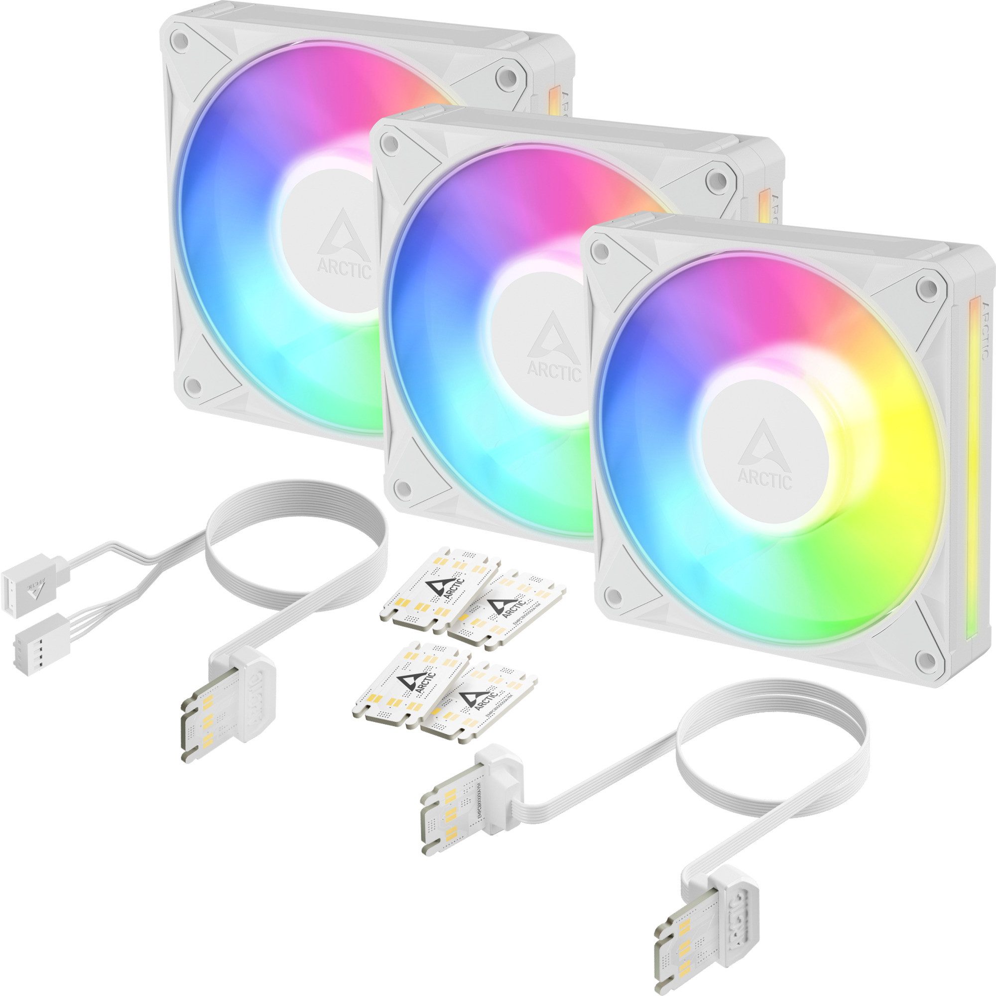 Arctic Gehäuselüfter ARCTIC BioniX P12 A-RGB, Gehäuselüfter, (3er Pack)