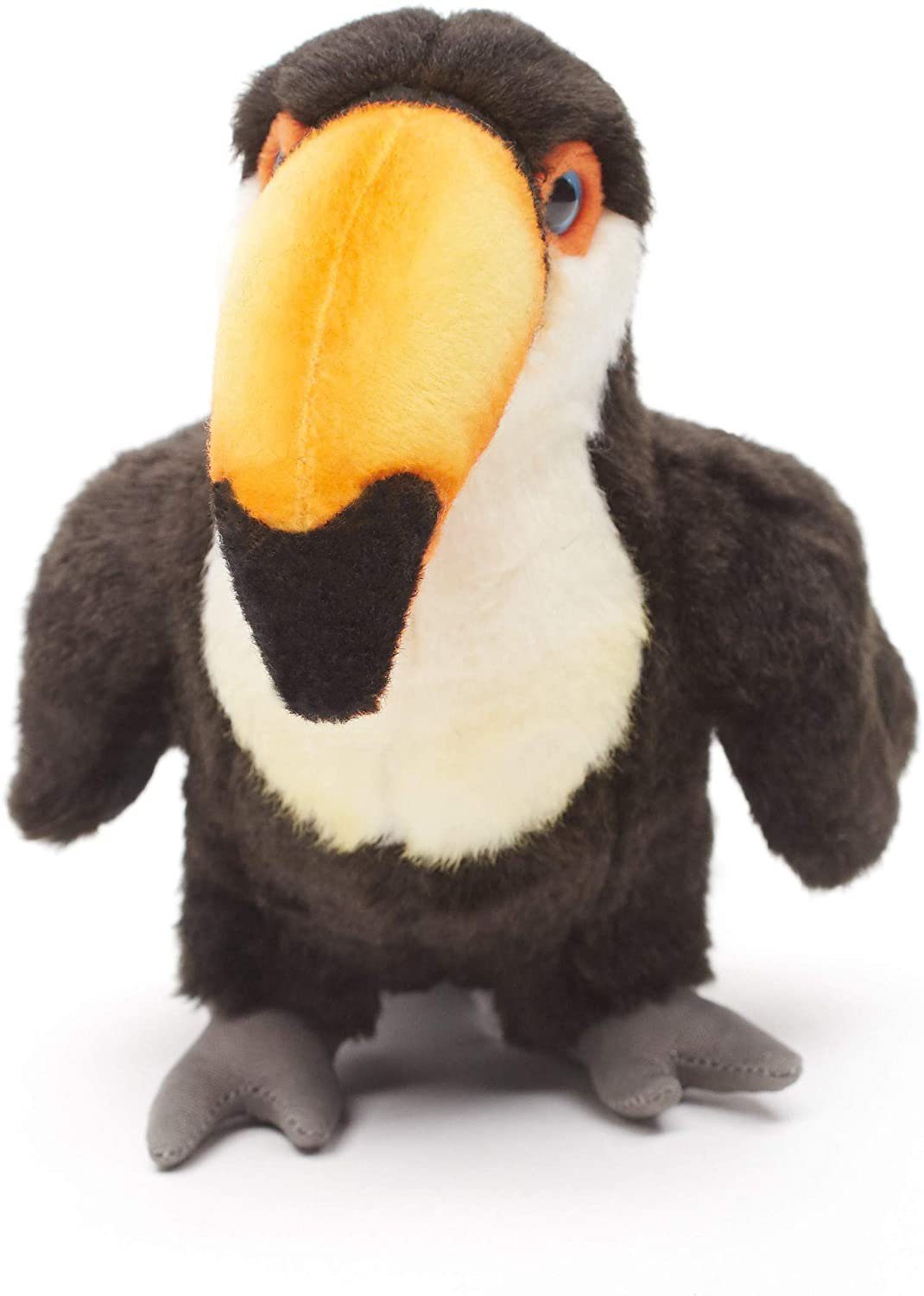 Uni-Toys Kuscheltier Riesentukan - 18 Plüschtier, Plüsch-Vogel, (Höhe) % - cm Füllmaterial zu Tukan 100 - recyceltes