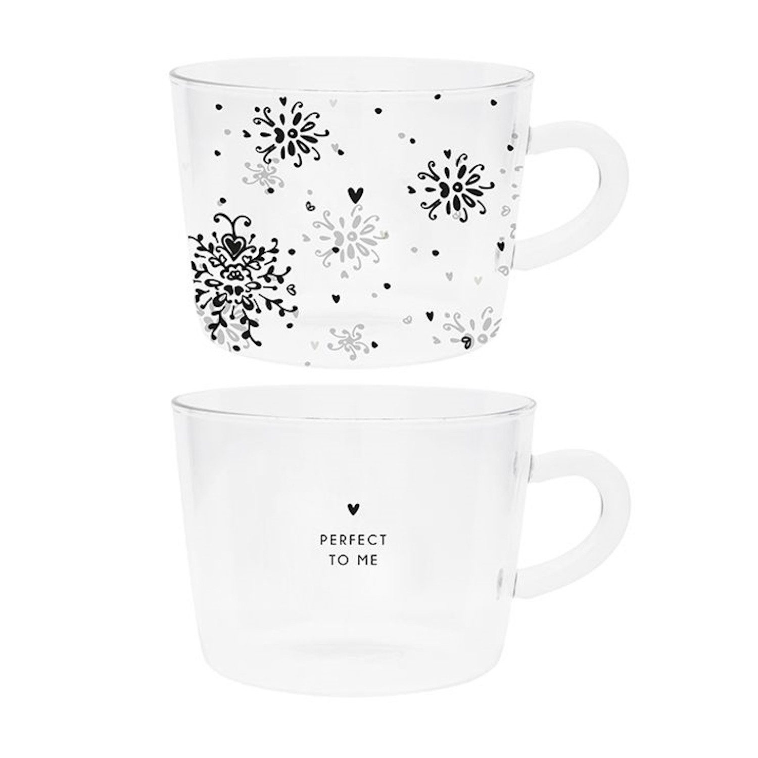 Tasse Transparent, Durchmesser 10 cm