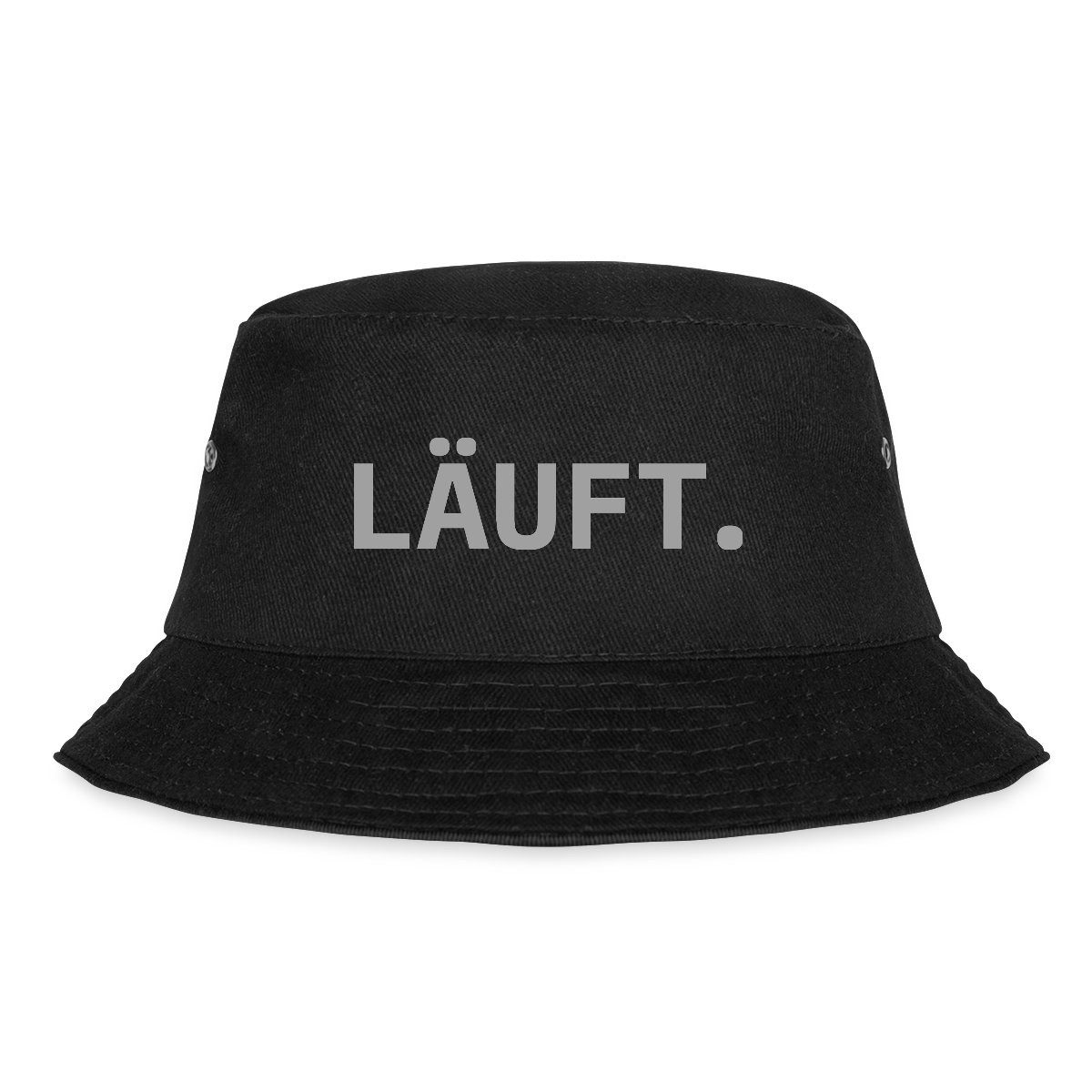 Spreadshirt Sonnenhut Stromberg Läuft Fischerhut (1-St)