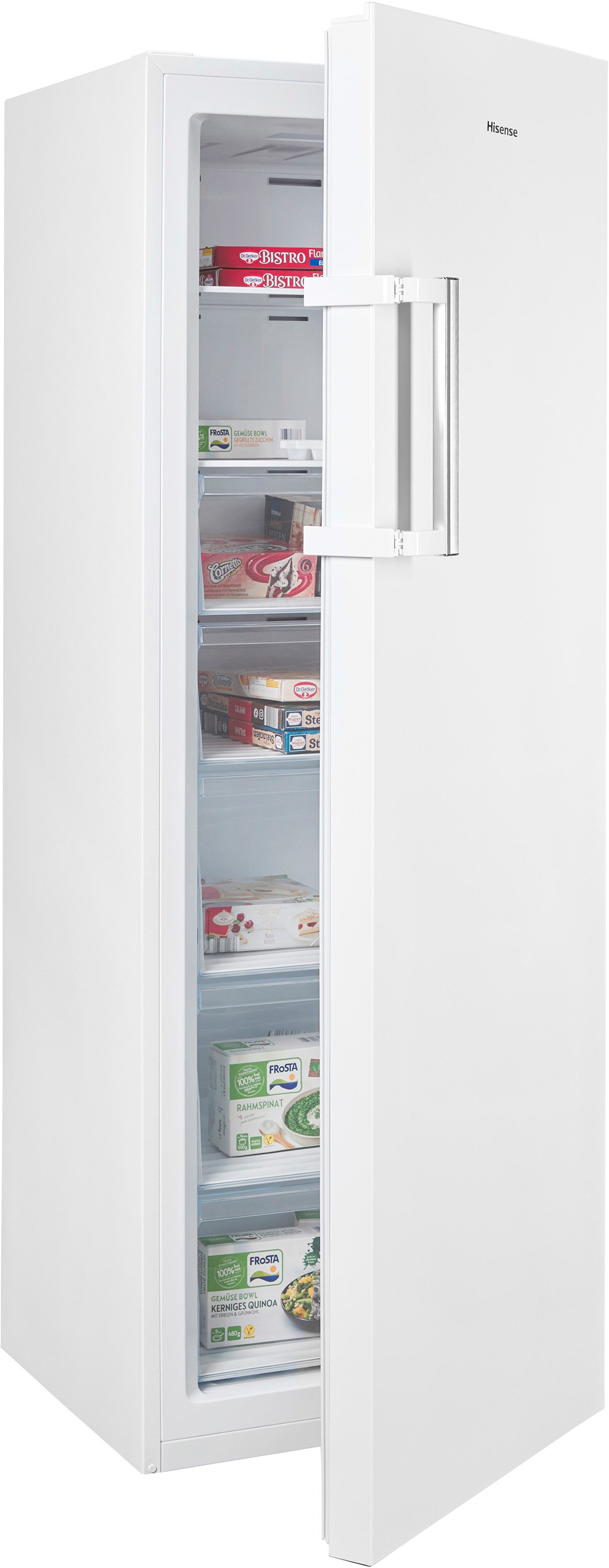 Hisense Gefrierschrank FV298N4AWC, 172 cm hoch, 59,5 cm breit, LED Display