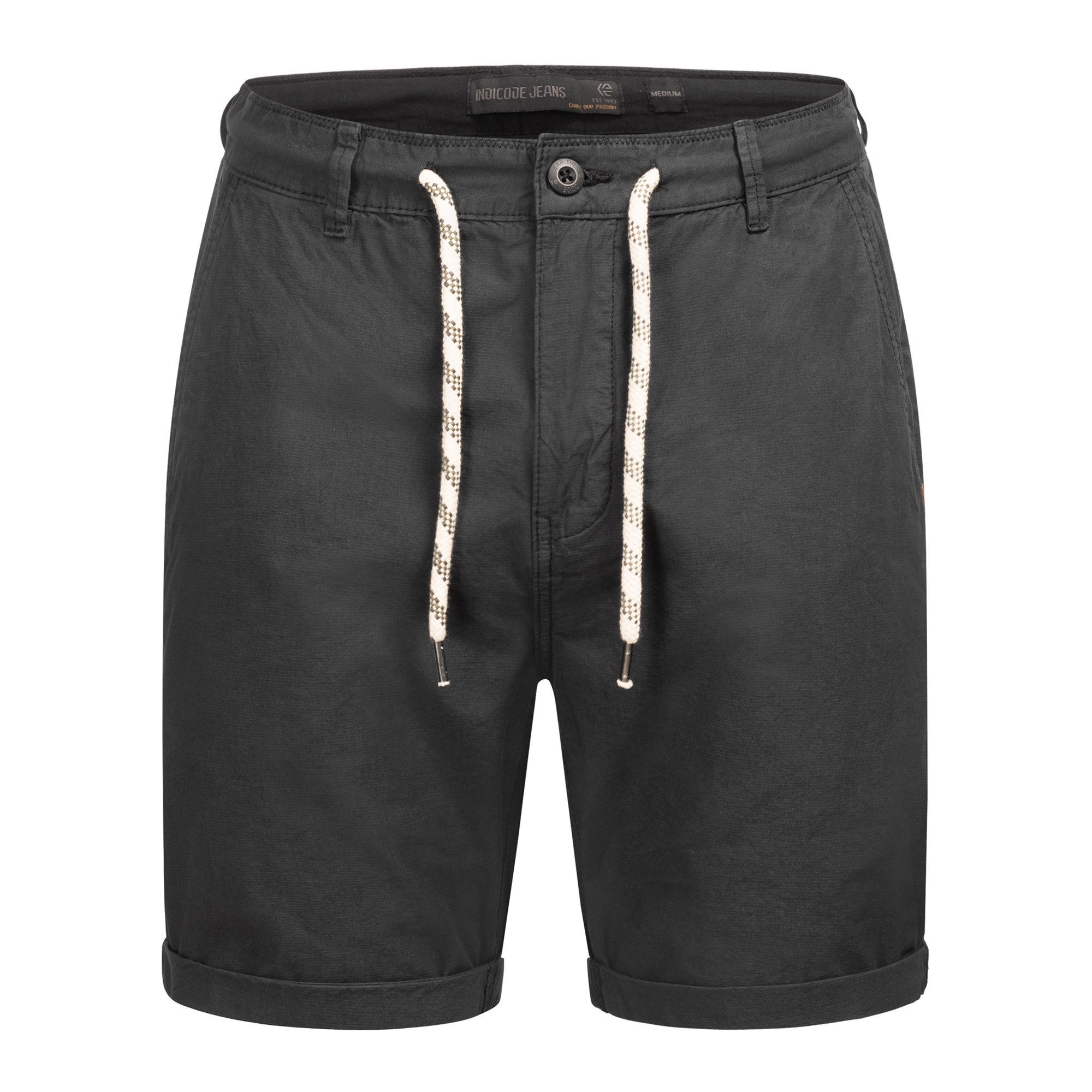 INDICODE Shorts Incanvar aus atmungsaktiver Baumwolle – Bild 4 von 5