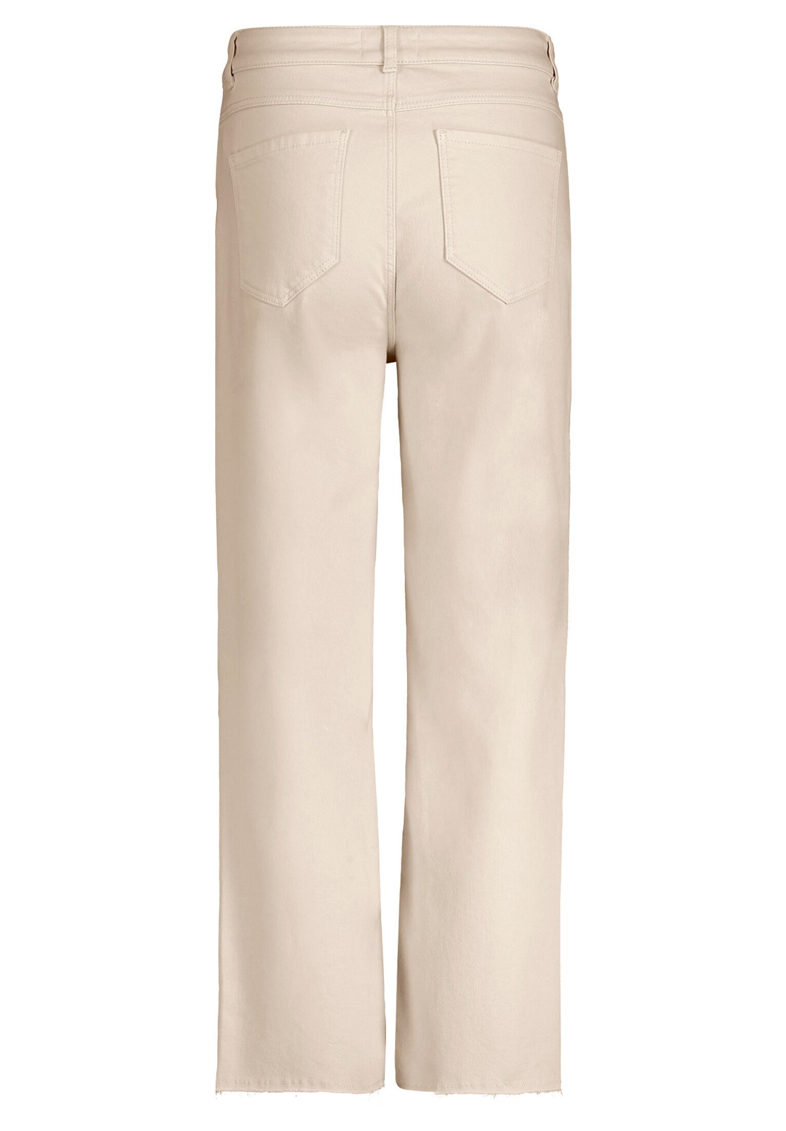 Cartoon Ankle-Jeans Damen mit offenem Saum