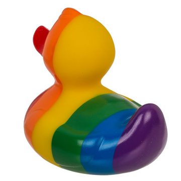 ReWu Badaccessoire-Set Regenbogen Pride Quietsche-Ente Badeente