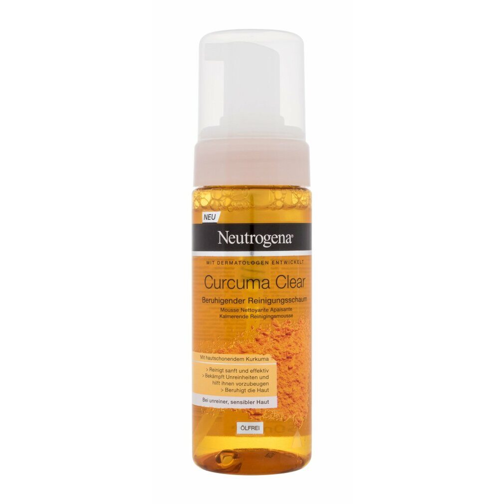 Neutrogena Gesichts-Reinigungsschaum Curcuma Clear Чистящая пена Curcuma Clear, 150 ml