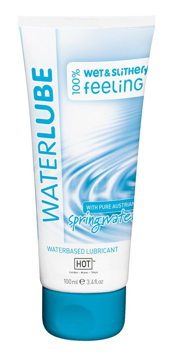 HOT Gleitgel HOT Water Lube Waterbased Springwater