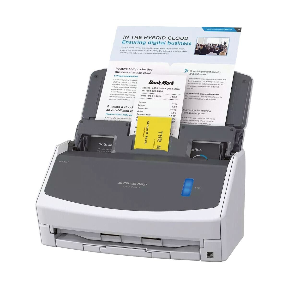 Ricoh ScanSnap iX1400 Сканеры, (40 Seiten/Min., 50 Blatt)