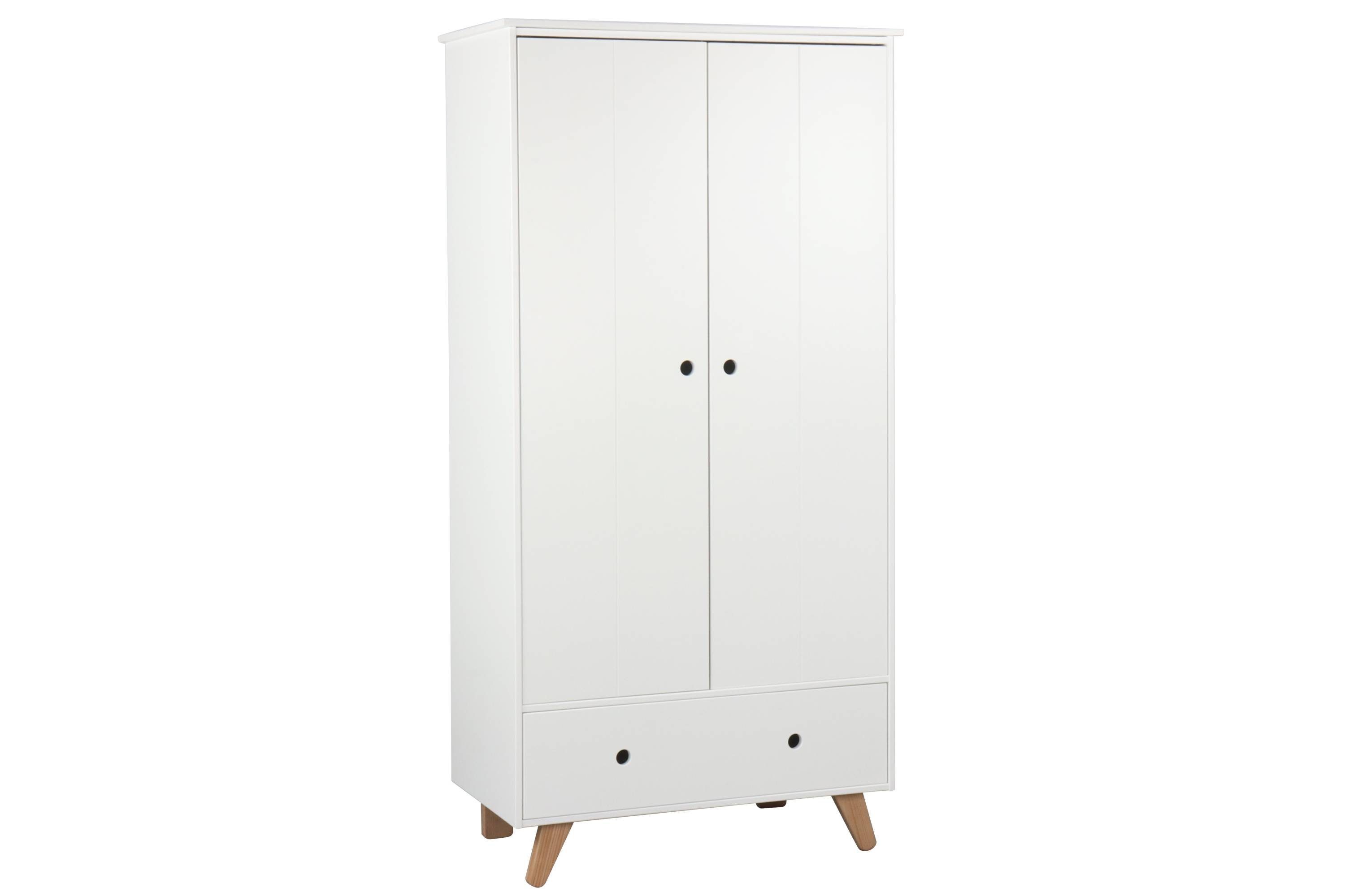 GMD Living Stauraumschrank FUNCHAL Kinderschrank im skandinavischem Stil, T50 x B95 x H190 cm