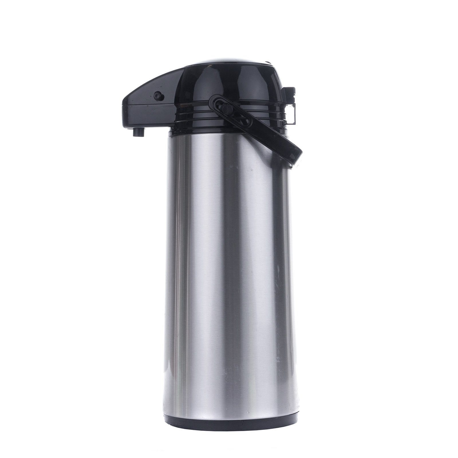 HI Pump-Isolierkanne Airpot 1,9/2,2/3 L Kaffeekanne l, Pumpkanne Edelstahl Thermo Isolierkanne, Kanne 1900