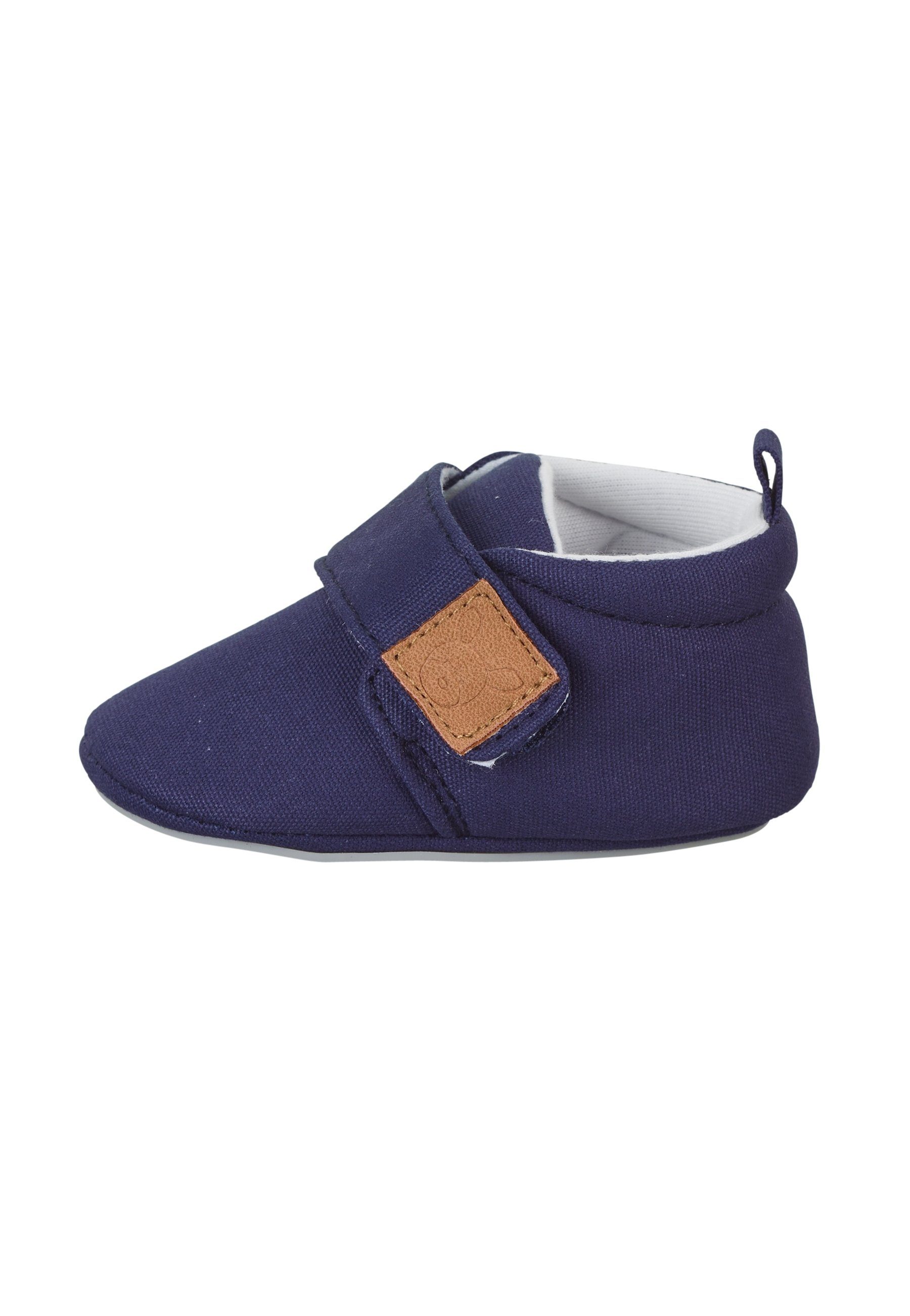 Sterntaler® Krabelschuhe uni Krabbelschuh Krabbelschuhe Baby mit Klettverschluss und Anti-Rutsch-Sohle – Bild 2 von 5