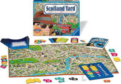 Ravensburger Spiel, Gesellschaftsspiel Scotland Yard 40 Jahre Jubiläumsedition, Made in Europe, FSC® - schützt Wald - weltweit