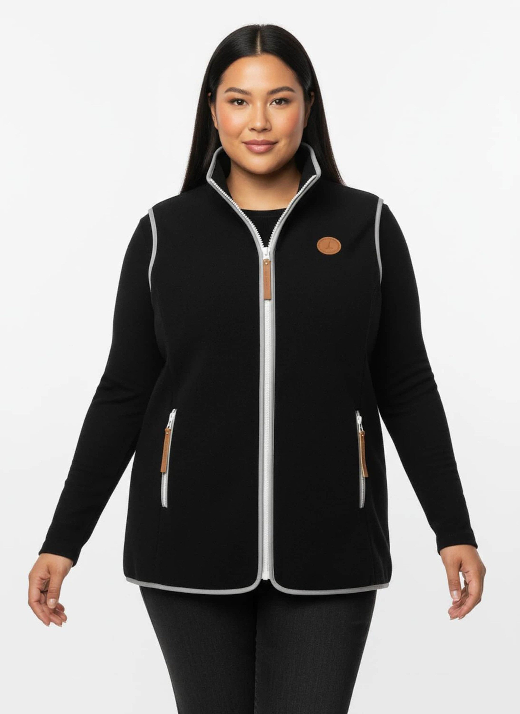 Witt Fleeceweste Fleece-Weste Länge ca. 74 cm günstig online kaufen