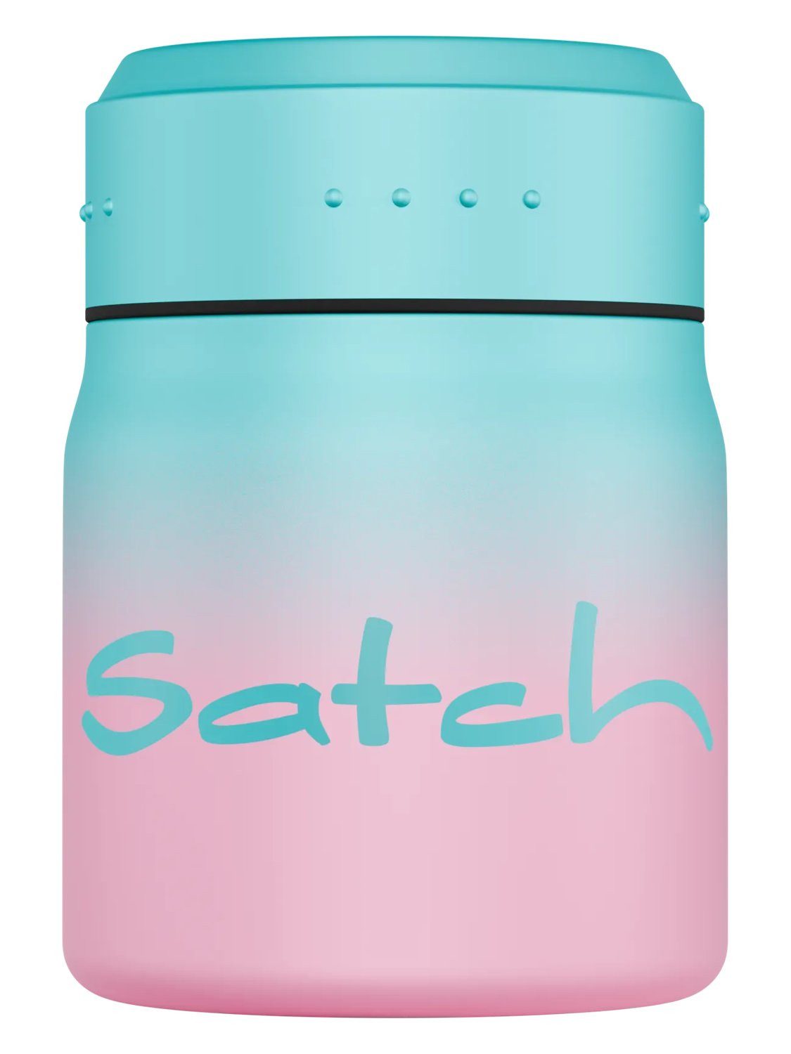 Satch Lunchbox Thermo Lunchbox, Edelstahl, (Thermo Lunchbox, 3-tlg., 1x Thermo Lunchbox, 1x Gabel-Löffelkombination), spülmaschinengeeignet bis 45 Grad, Handwäsche empfohlen