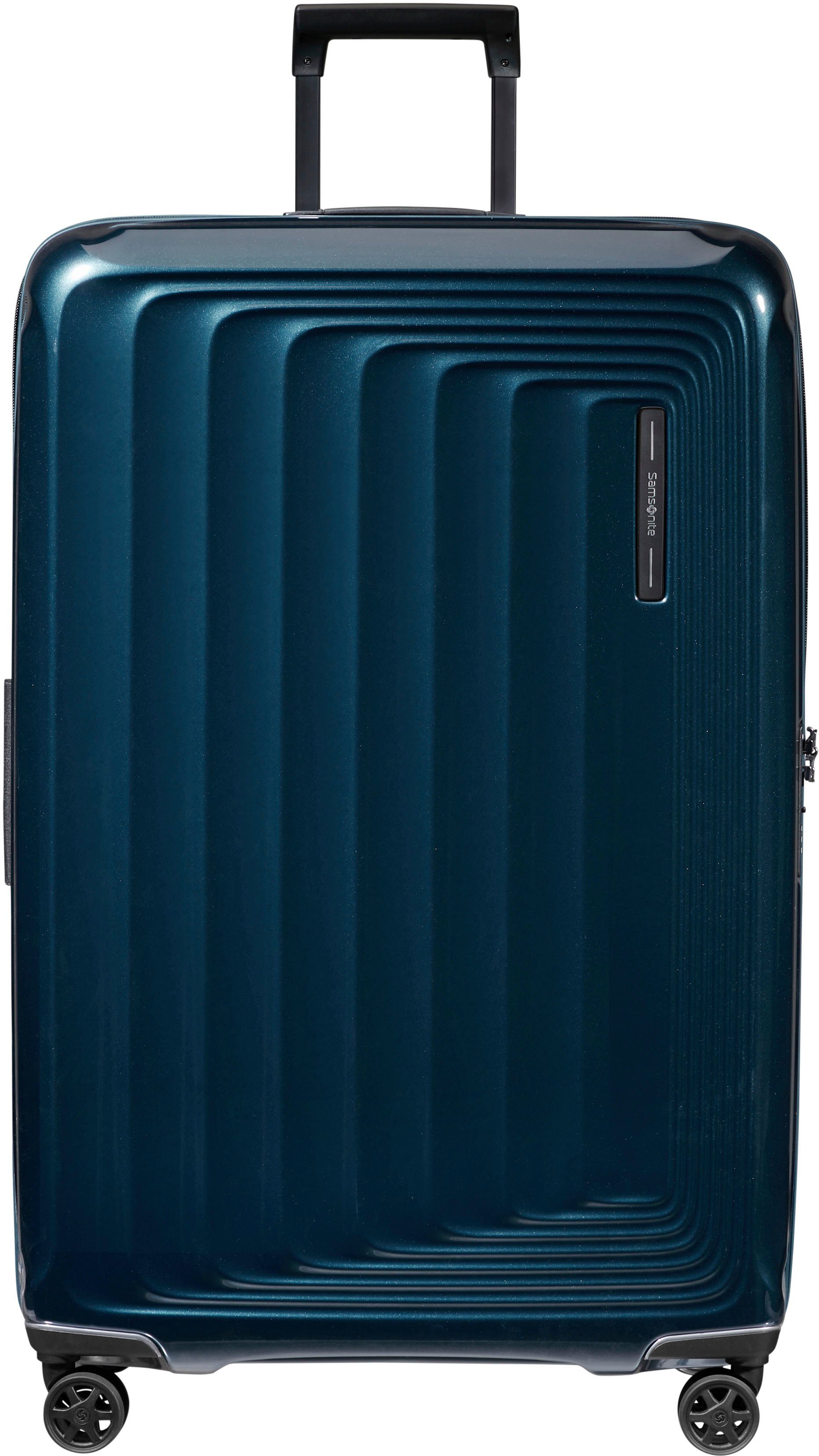 Samsonite Hartschalen-Trolley NUON, verschiedene Größen und Farben, 4 Rollen, Hartschalen-Koffer TSA-Zahlenschloss Volumenerweiterung bei S/XL