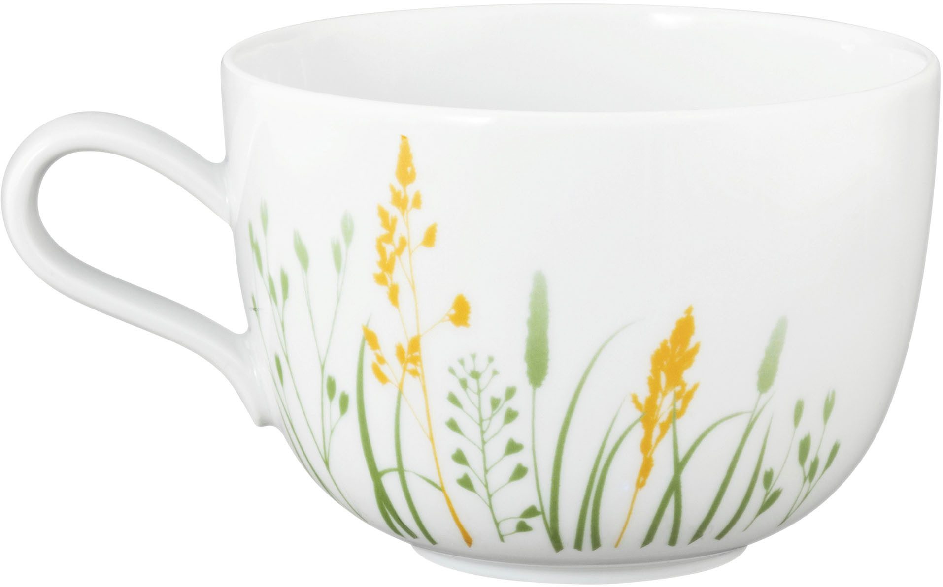 Seltmann Weiden Tasse Liberty - Meadow Grasses green, 1-tlg., Porzellan, Milchkaffeeobertasse 0,38 l