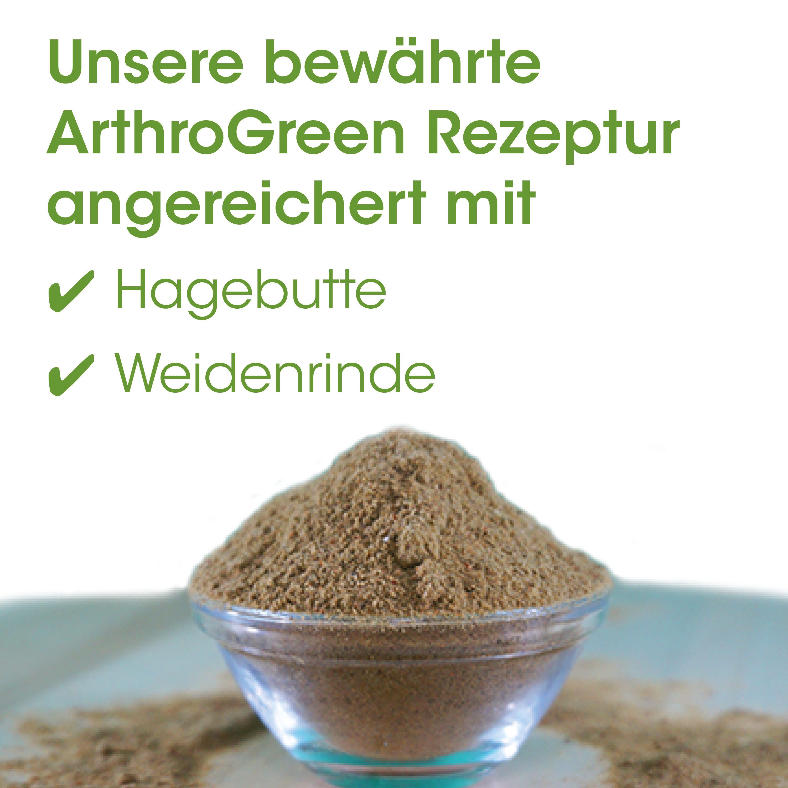 cdVet ArthroGreen plus, Ergänzungsfutter für: Hunde, Katzen, Gelenkunterstützung, Muskeln, Sehnen und Bindegewebe