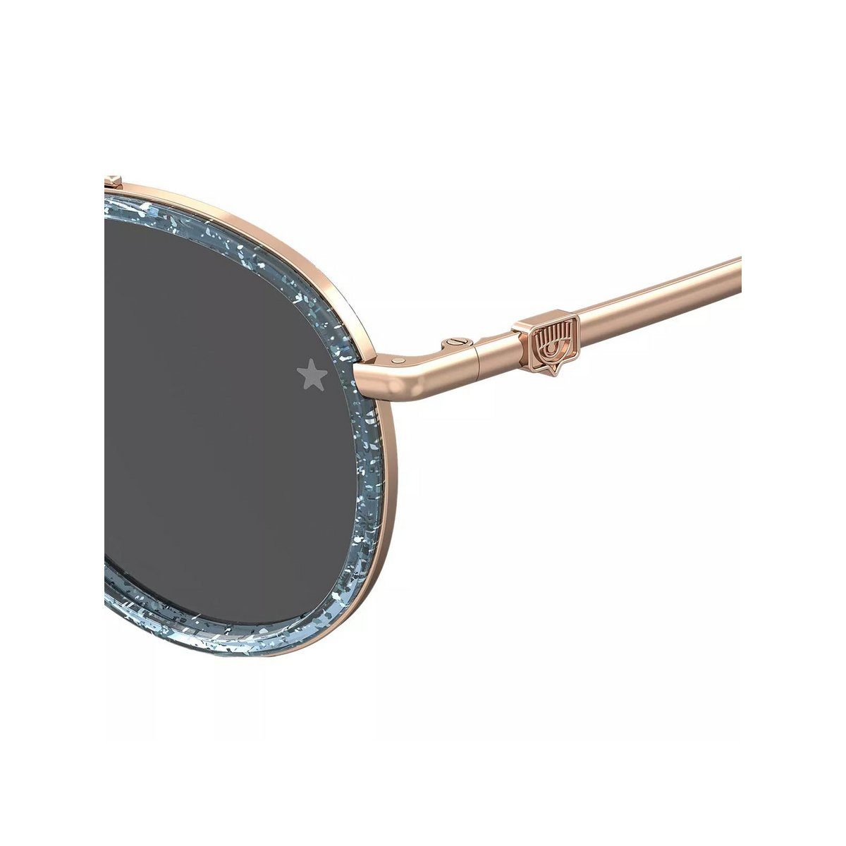 CHIARA FERRAGNI Sonnenbrille blau (1-St)