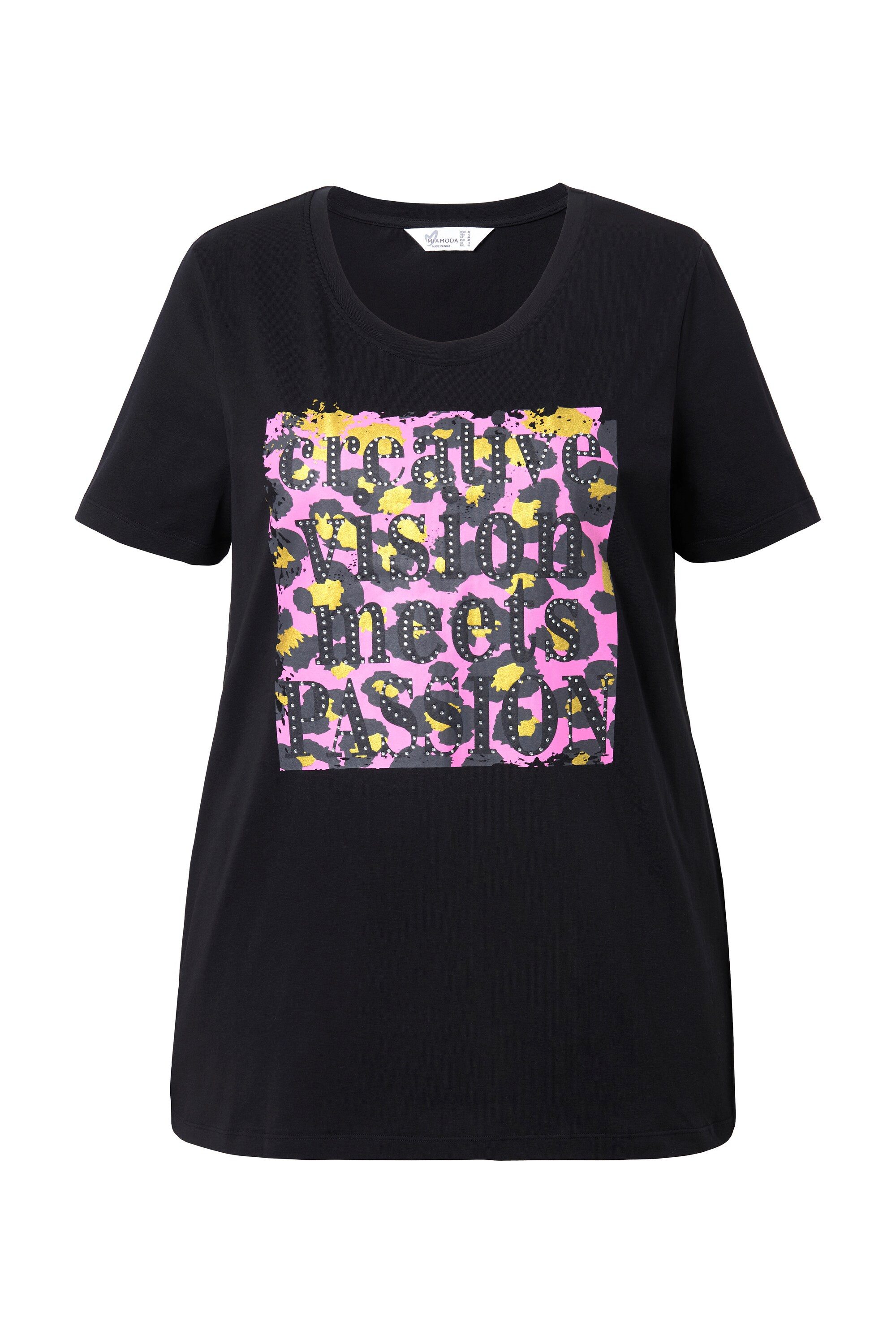 MIAMODA T-Shirt T-Shirt Komfort Fit Leo-Motiv günstig online kaufen