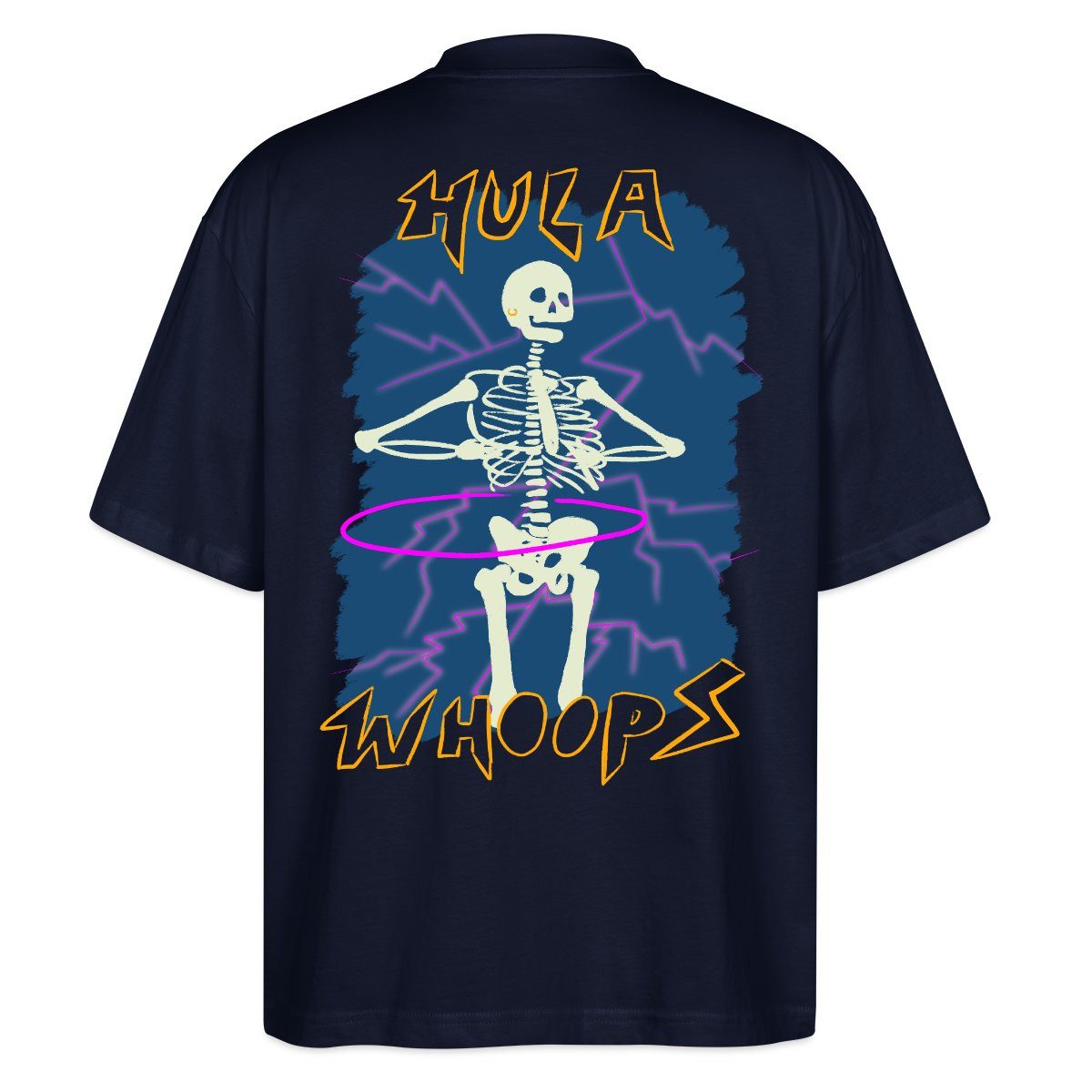 T-Shirt Die Drei Fragezeichen Vierte Detektivin Hoola Whoops Oversize Unisex T