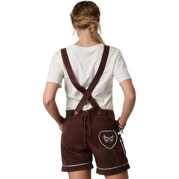 dressforfun Trachtenlederhose Lederhose Weißensee