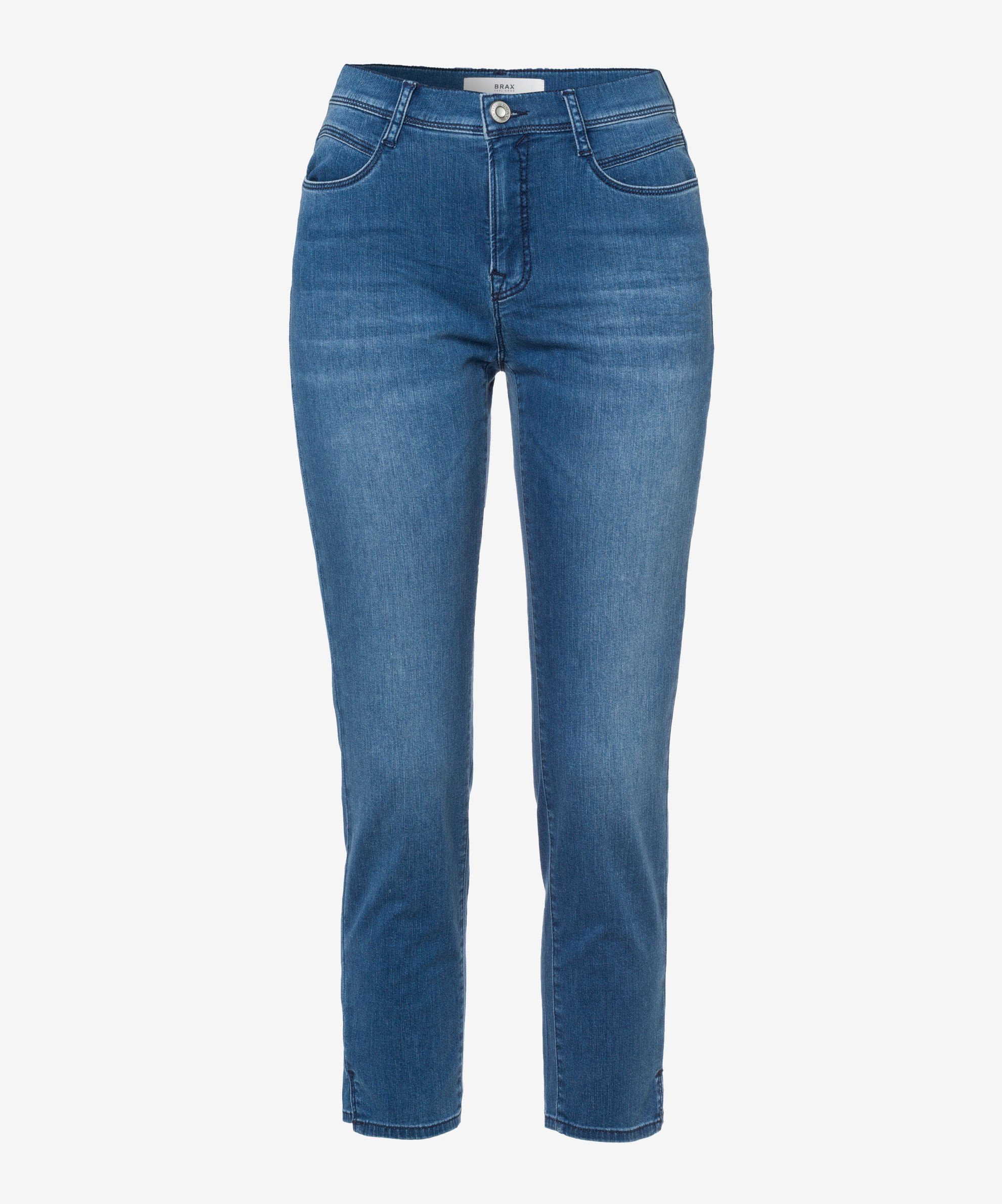 Moderne Slim-fit-Jeans stone Ultralight: blue Five-Pocket-Jeans Brax used