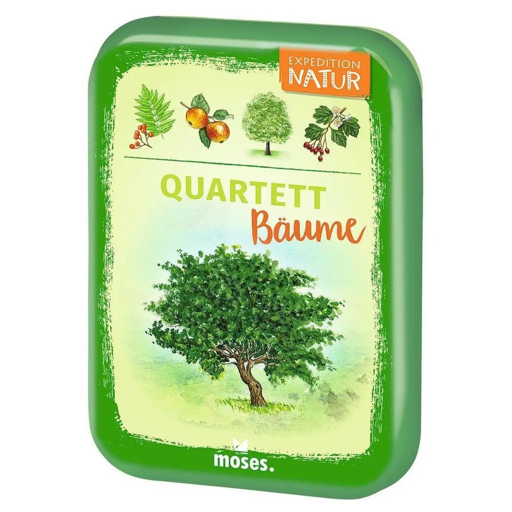 Spiel Expedition Natur Quartett Bäume
