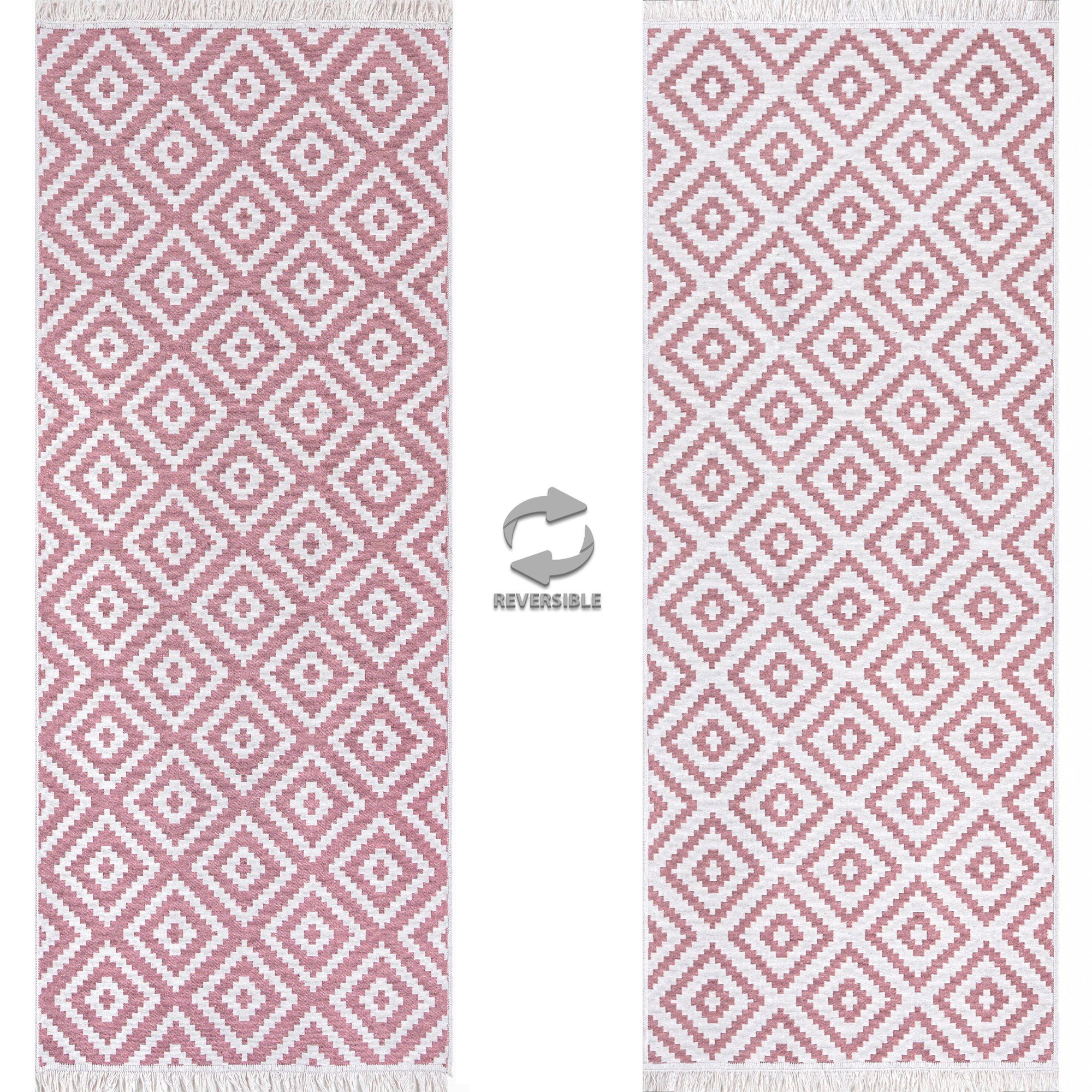 Jimri Teppich Kelim, Läufer, Wohnzimmer Teppich Flur Läufer günstig online kaufen