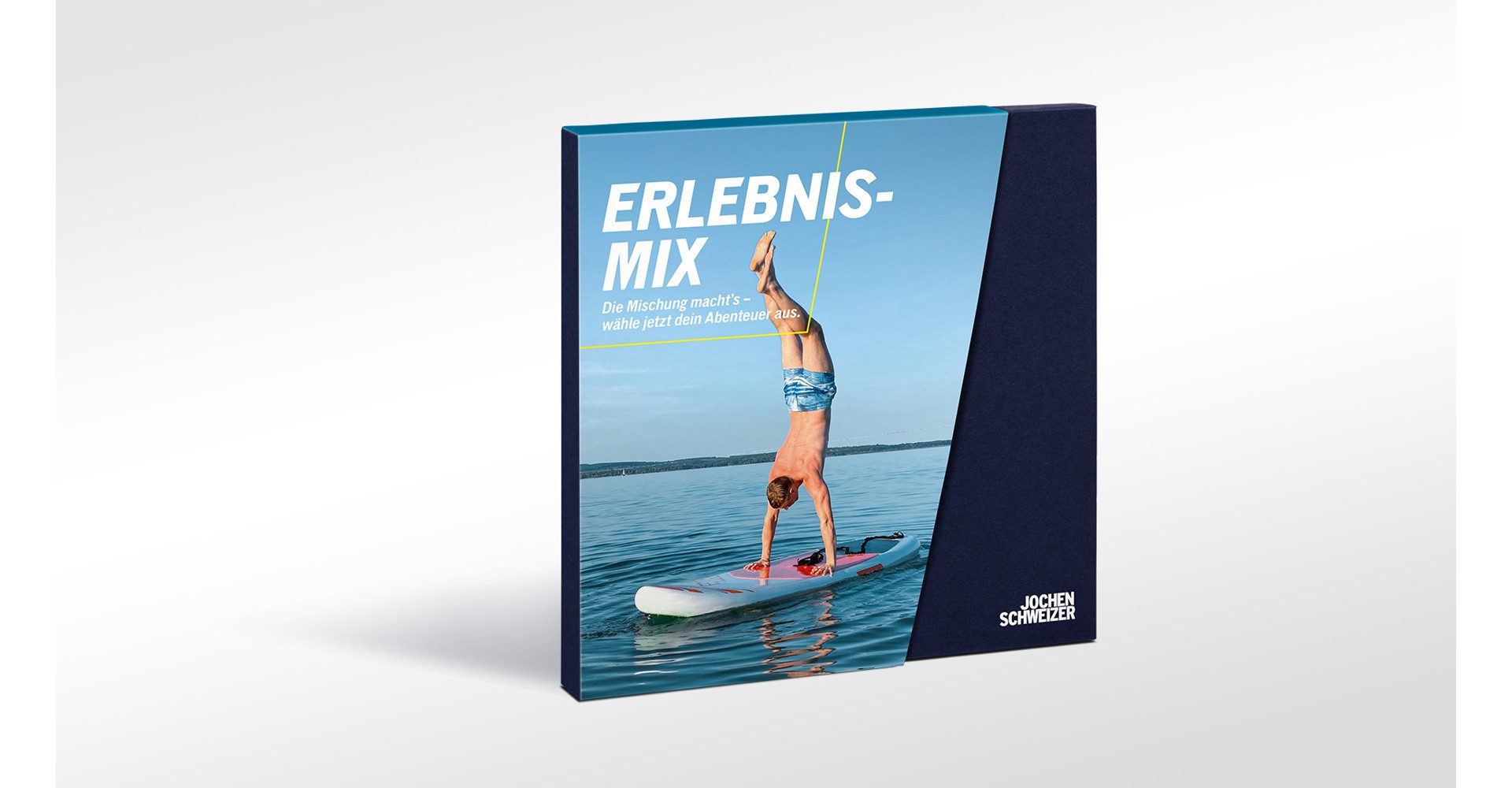Jochen Schweizer Erlebnisgutschein Geschenkbox Erlebnismix, Kunterbunte Erlebniswelt