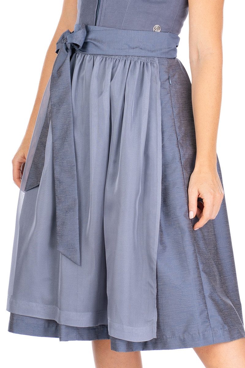 MarJo Dirndl Cord Dirndl 2tlg. - LICHTENFELS - taubenblau