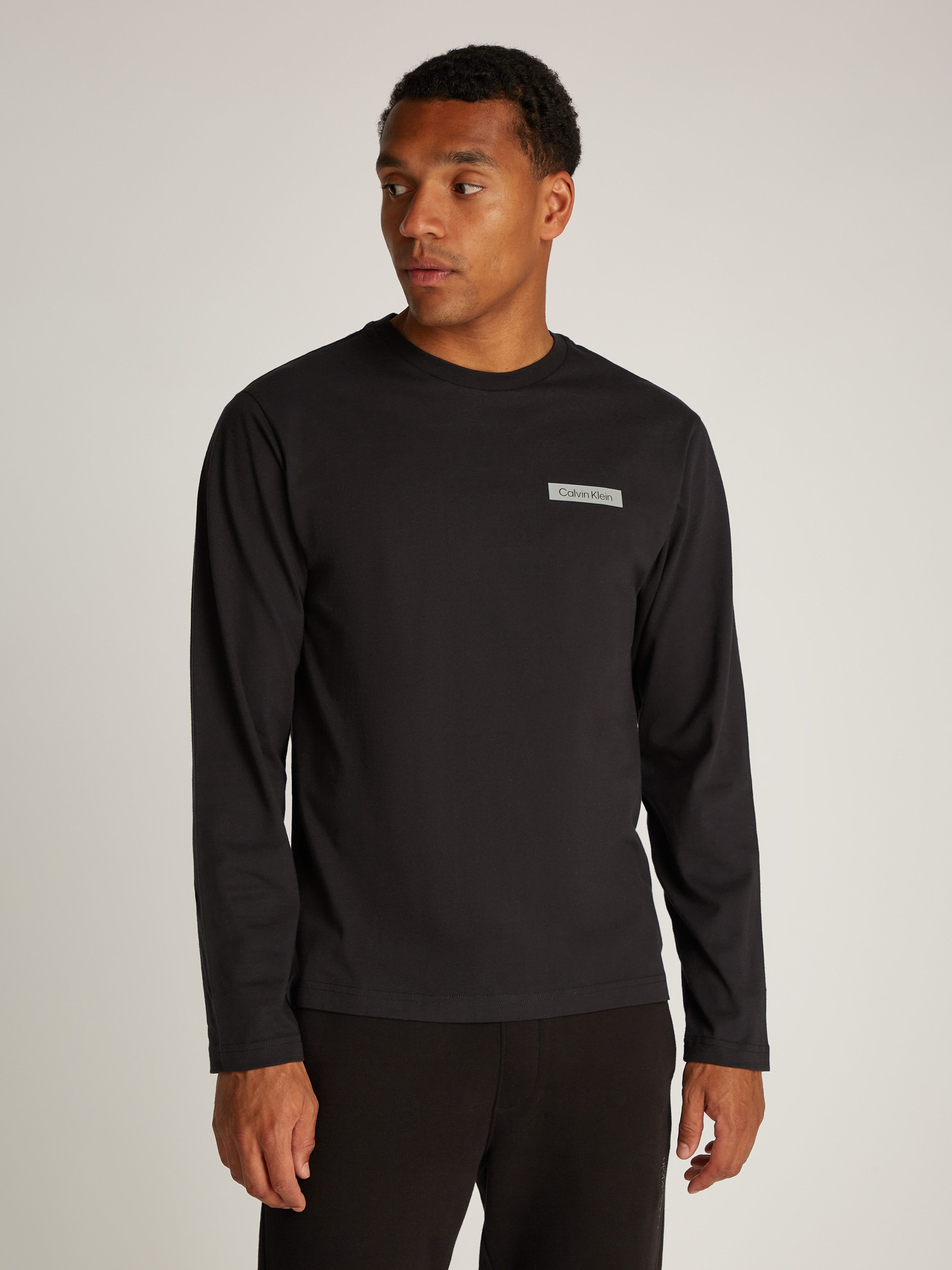 Calvin Klein Langarmshirt STACKED COLOR BLOCK günstig online kaufen