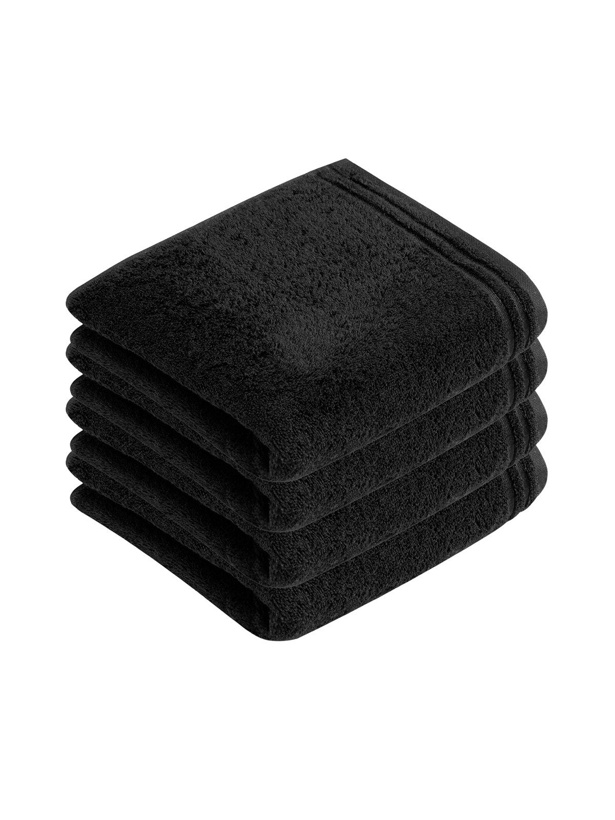 Vossen Handtücher 4er Pack Handtuch 50 x 100 cm Calypso feeling, Frottier (Spar-Set, 4-St), Vegan