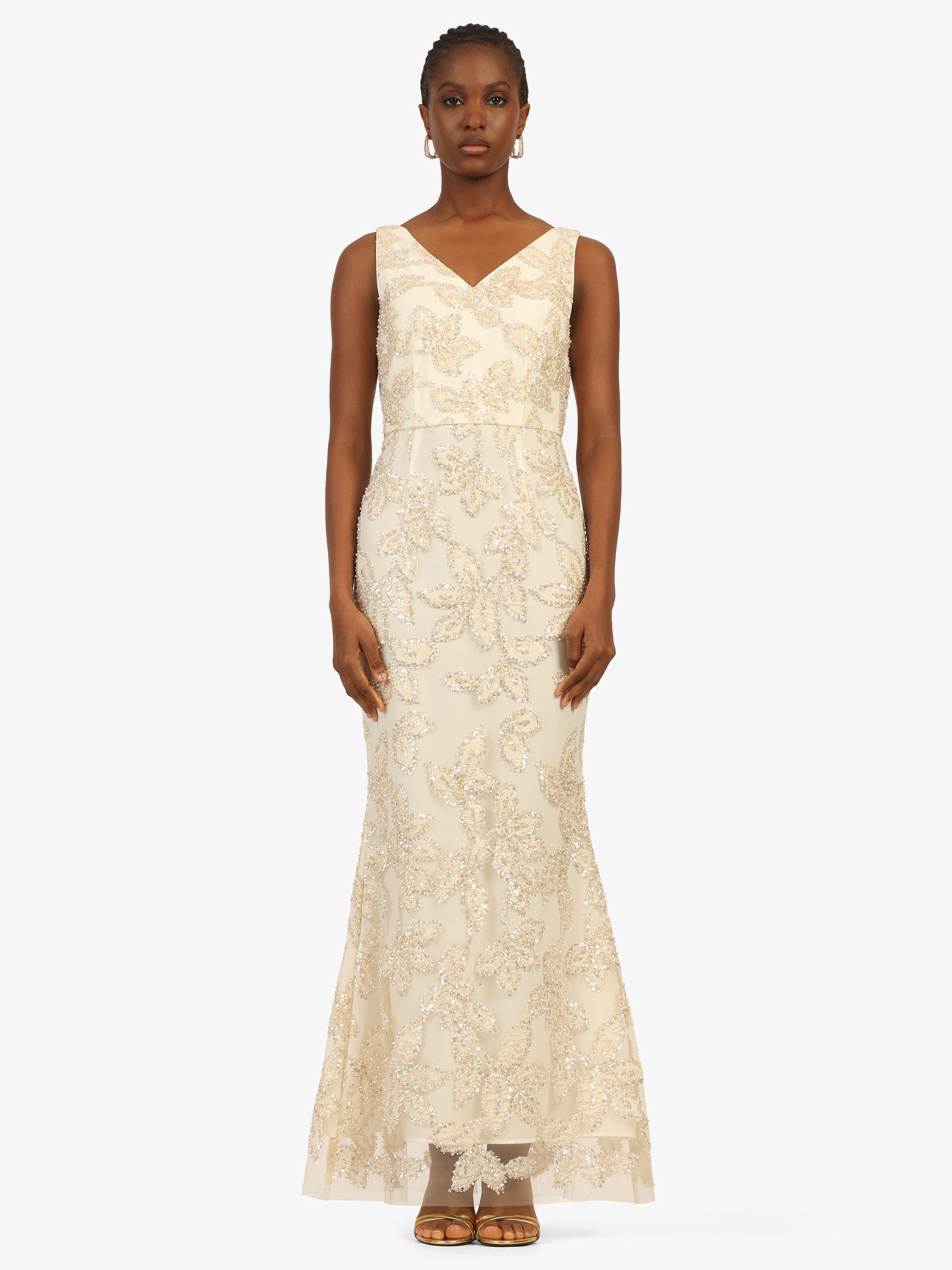 Kraimod Brautkleid mit V-Ausschnitt