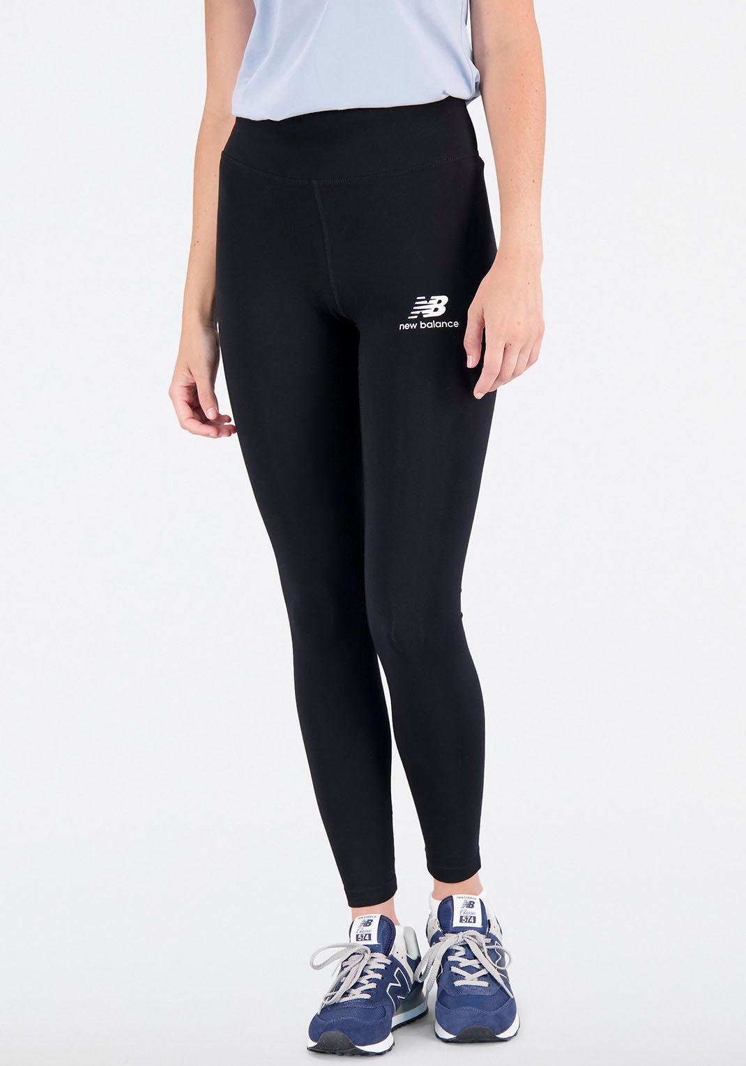 Super meistverkaufte Produkte New Balance Leggings NB STACKED Black ESSENTIALS LEGGING