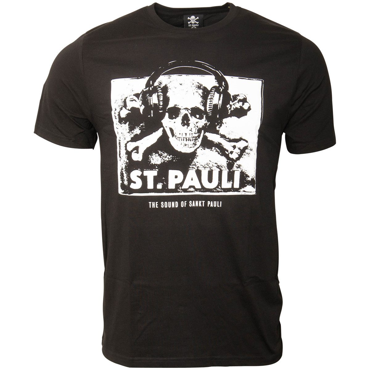 FC St. Pauli Print-Shirt FC St. Pauli - T-Shirt Sound - schwarz
