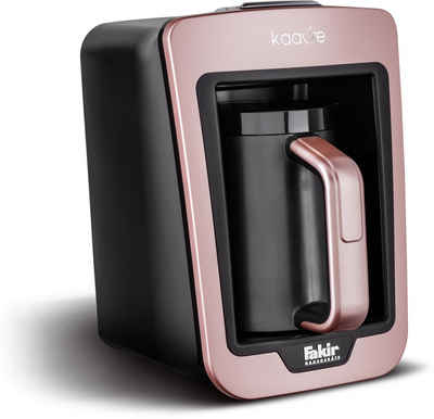 FAKIR Siebträger-/Filterkaffeemaschine Mokkamaschine Rose Fassungsvermögen 4 Mokka-Tassen 735 Watt