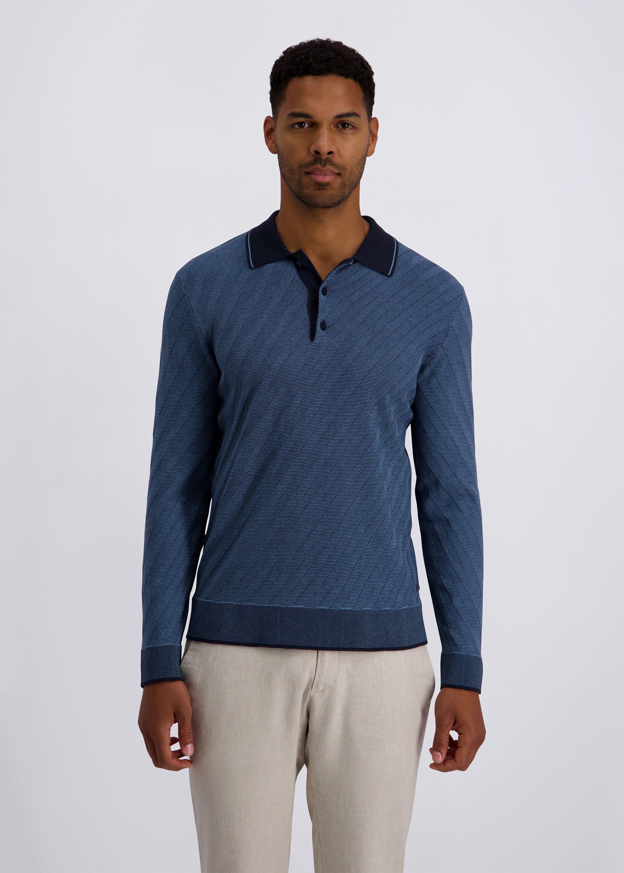 Pierre Cardin Poloshirt (1-tlg) aus reiner Baumwolle