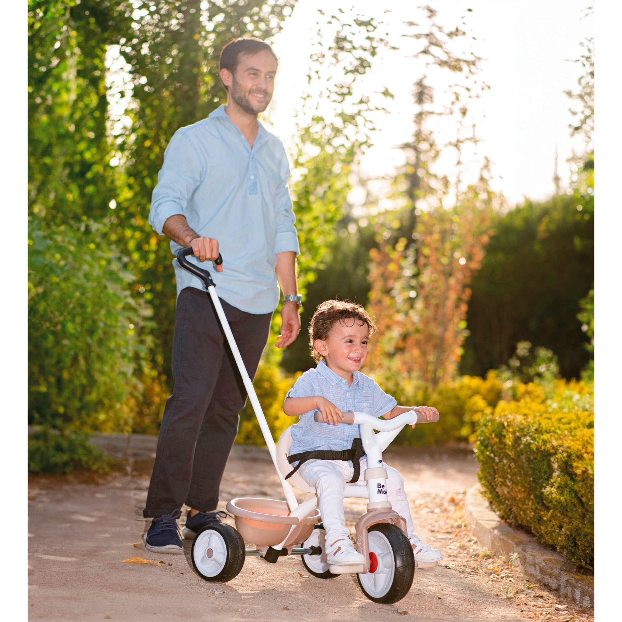 Smoby Dreirad Be Move, beige, Made in Europe