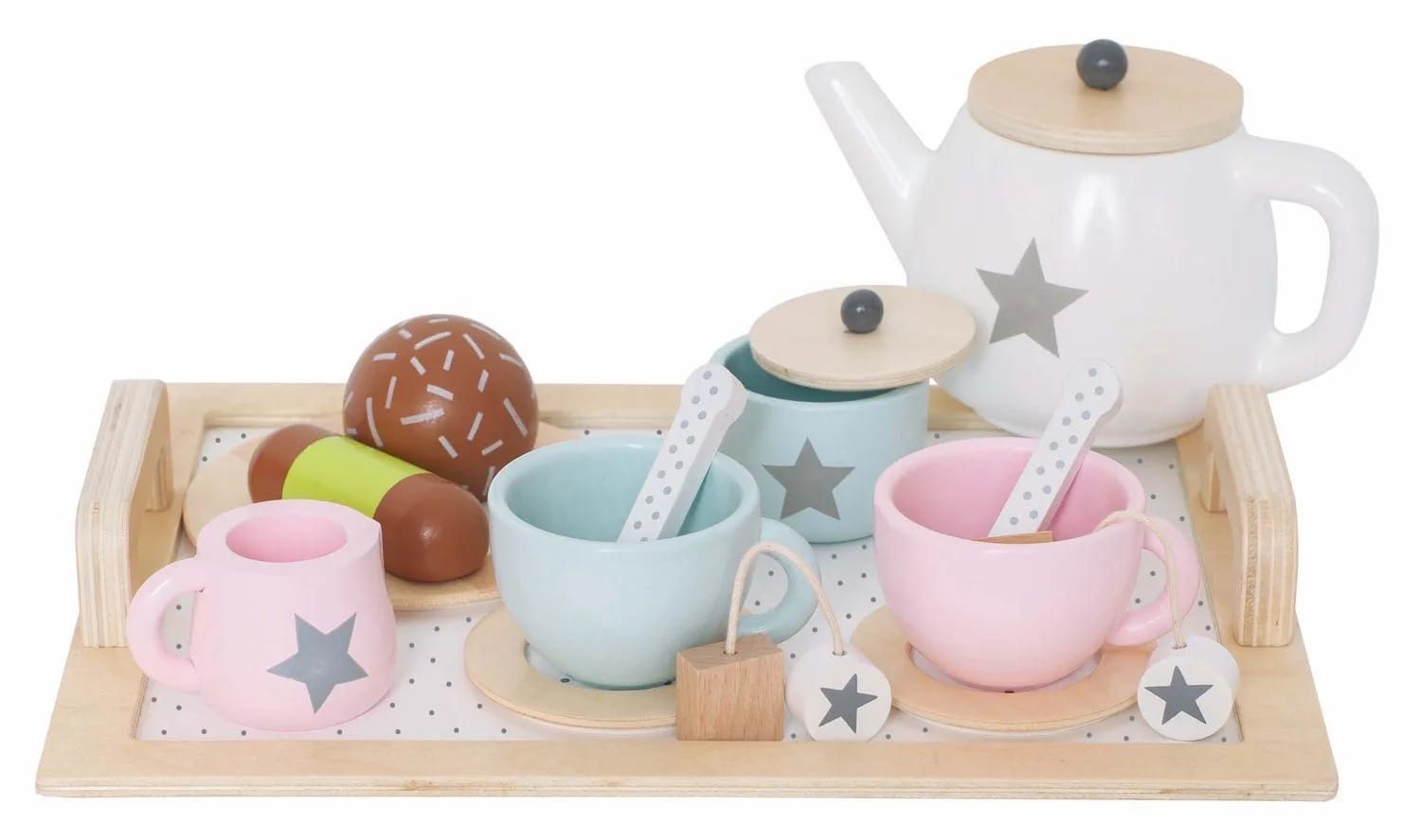 JaBaDaBaDo Kindergeschirr-Set Jabadabado Kinderspielzeug, Kindergeschirrset, Spielset -, Holz, Nachmittagstee