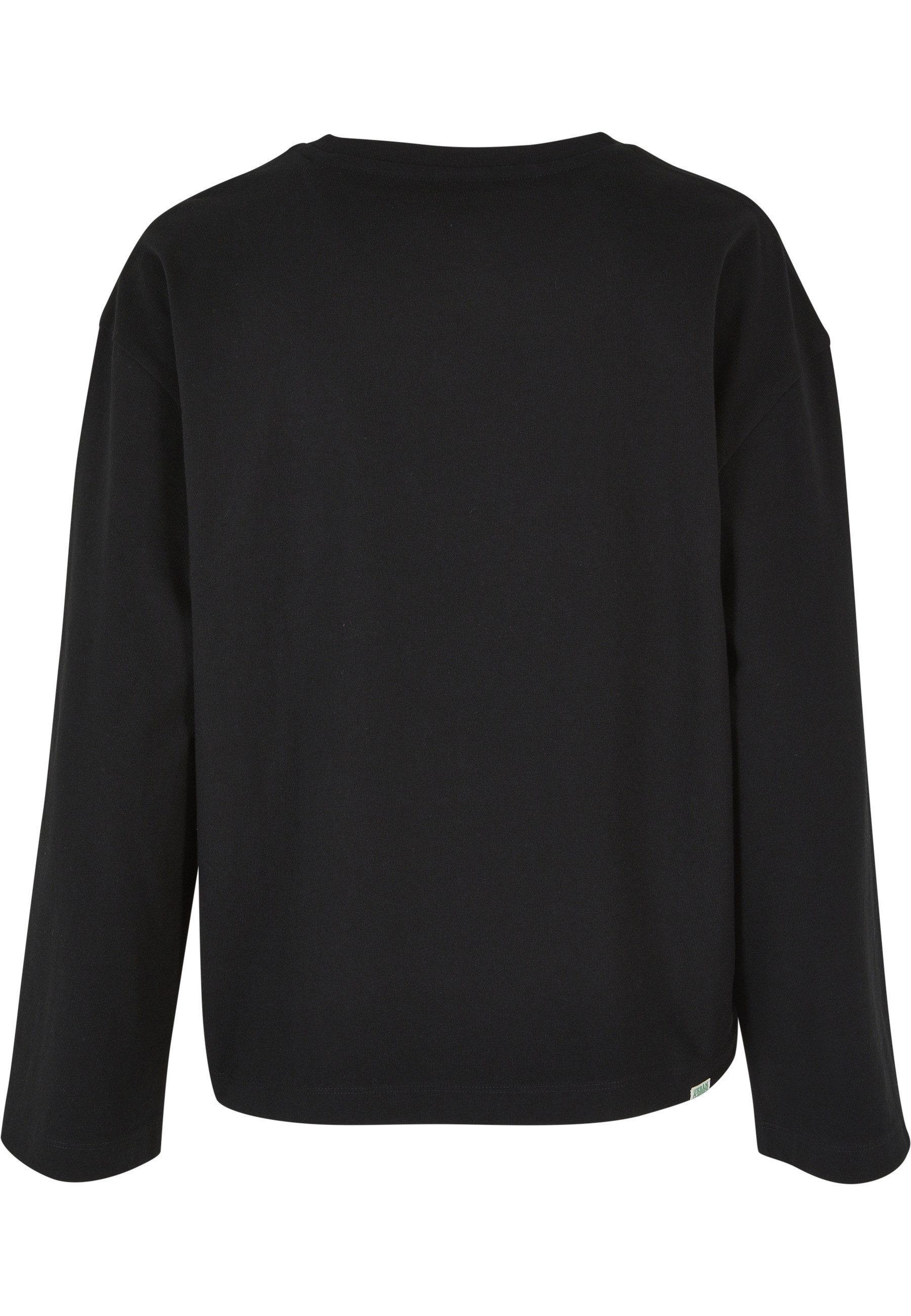 URBAN CLASSICS Longsleeve Urban Classics Damen Ladies Organic Oversized Longsleeve (1-tlg)