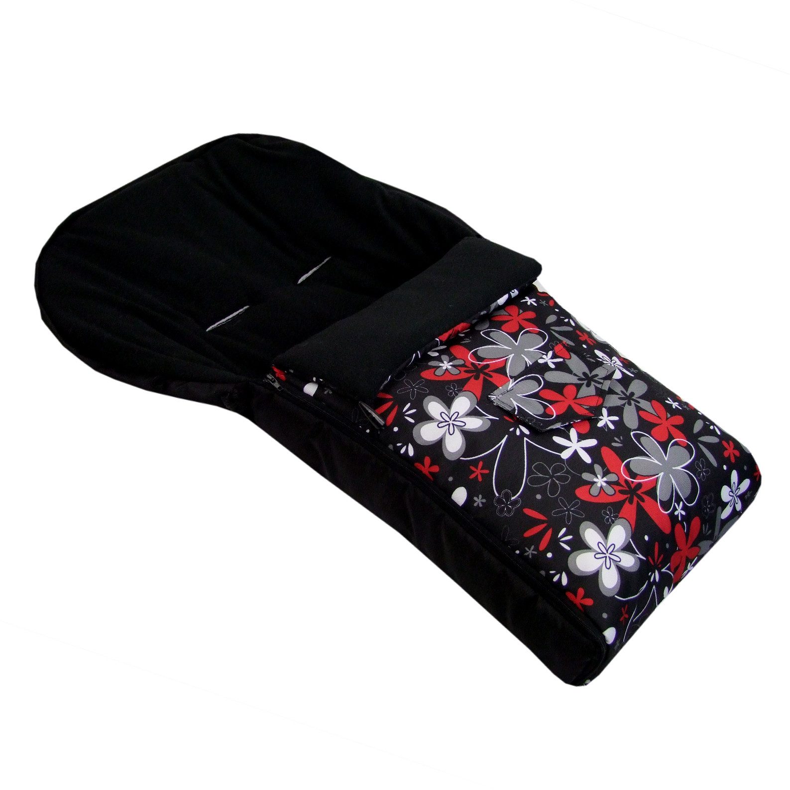 BambiniWelt by Rafael K. Fußsack Winterfußsack Babyfußsack Fußsack Kinderwagen Fleece universal 108cm, waschbar bei 30 Grad in der Maschine