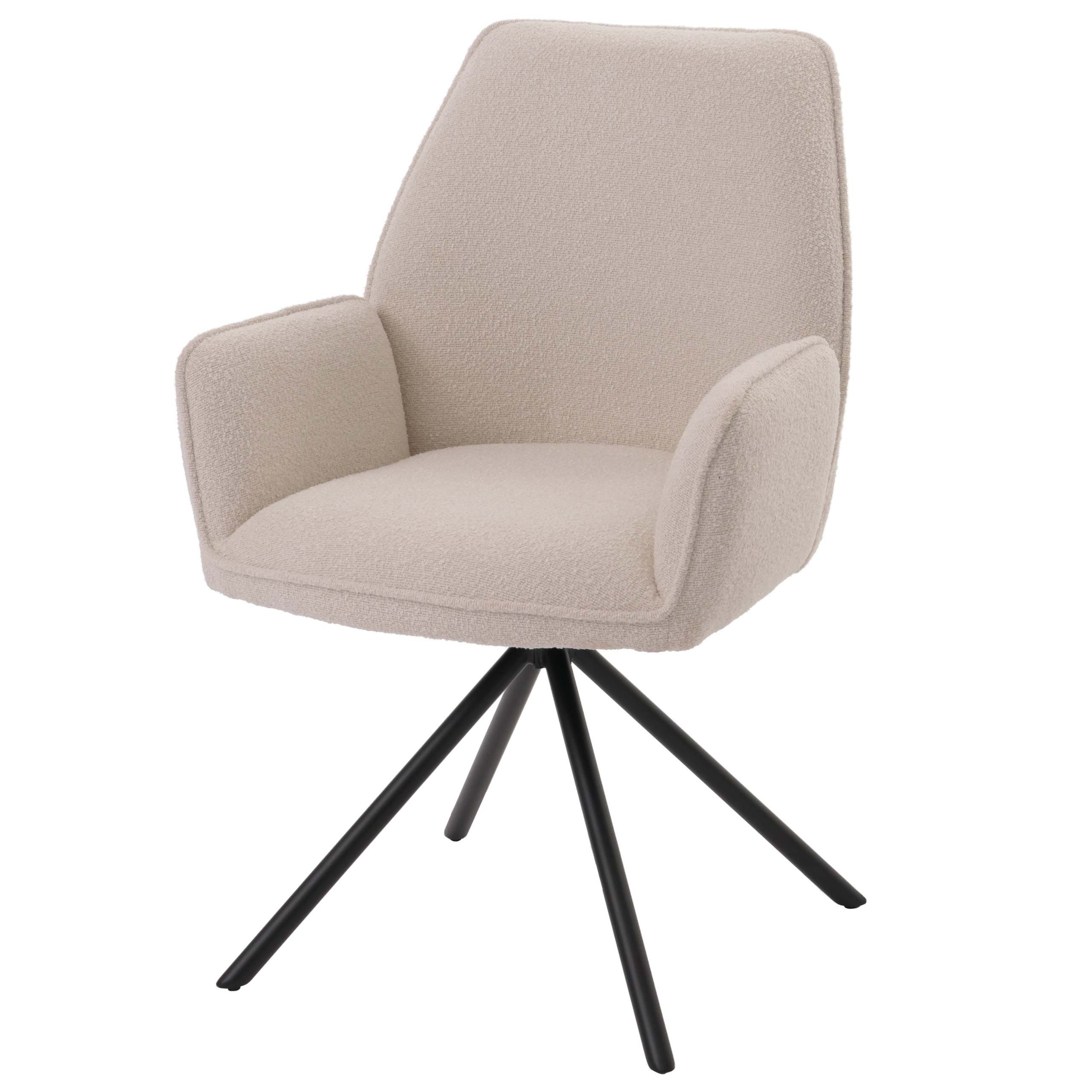 MCW Esszimmerstuhl MCW-G67-B (kein Set), 90° drehbar in beide Richtungen, Auto-Position